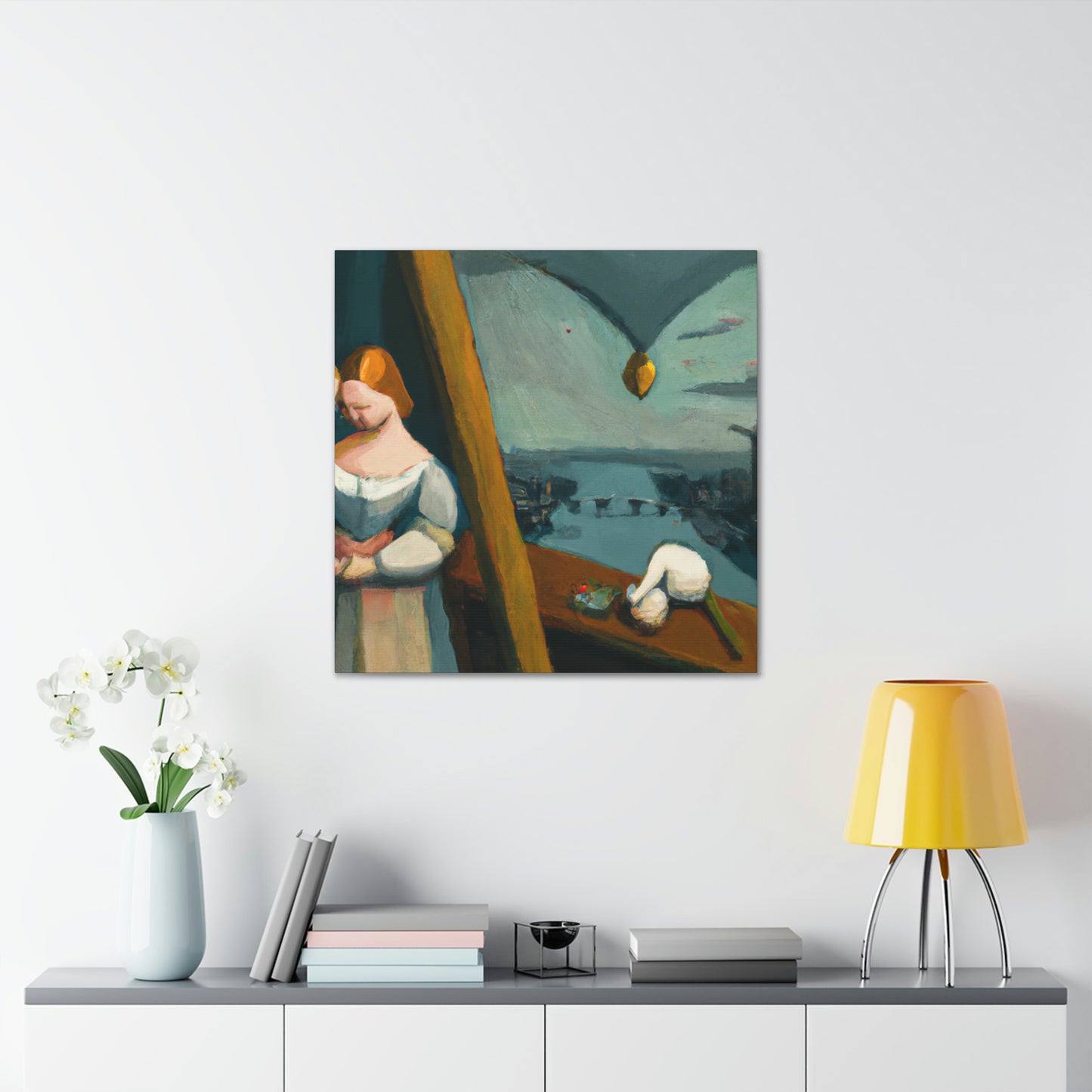 Love's Magical Bridge - Canvas