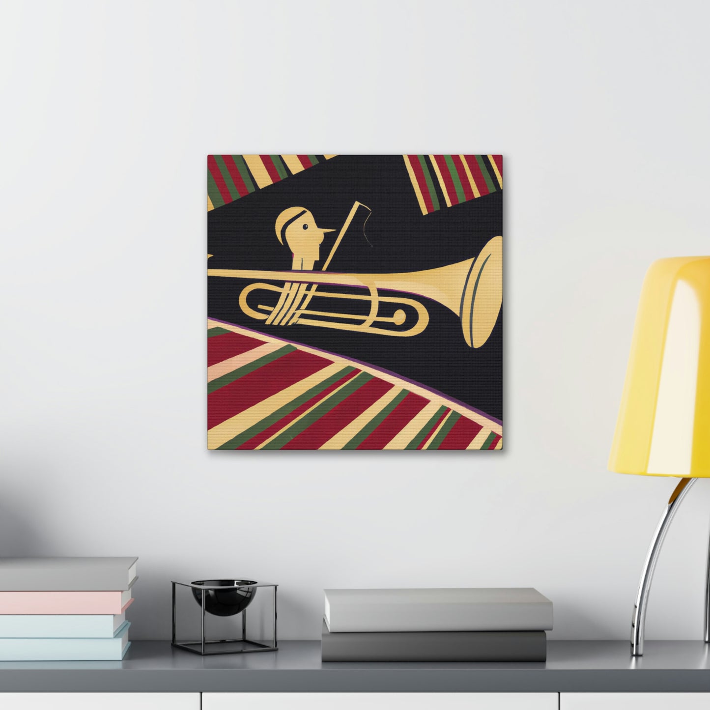 Resounding Jazz Trumpets - Canvas