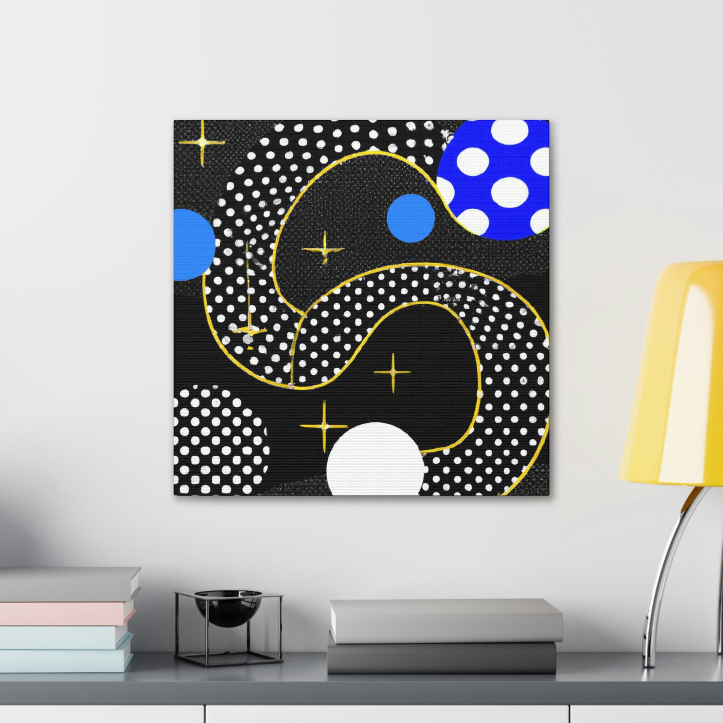 "Uranus in Art Deco" - Canvas