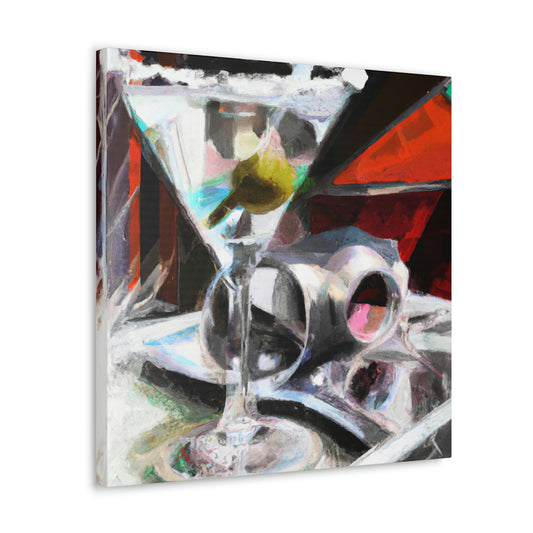 Martini Vibrant Reflection - Canvas