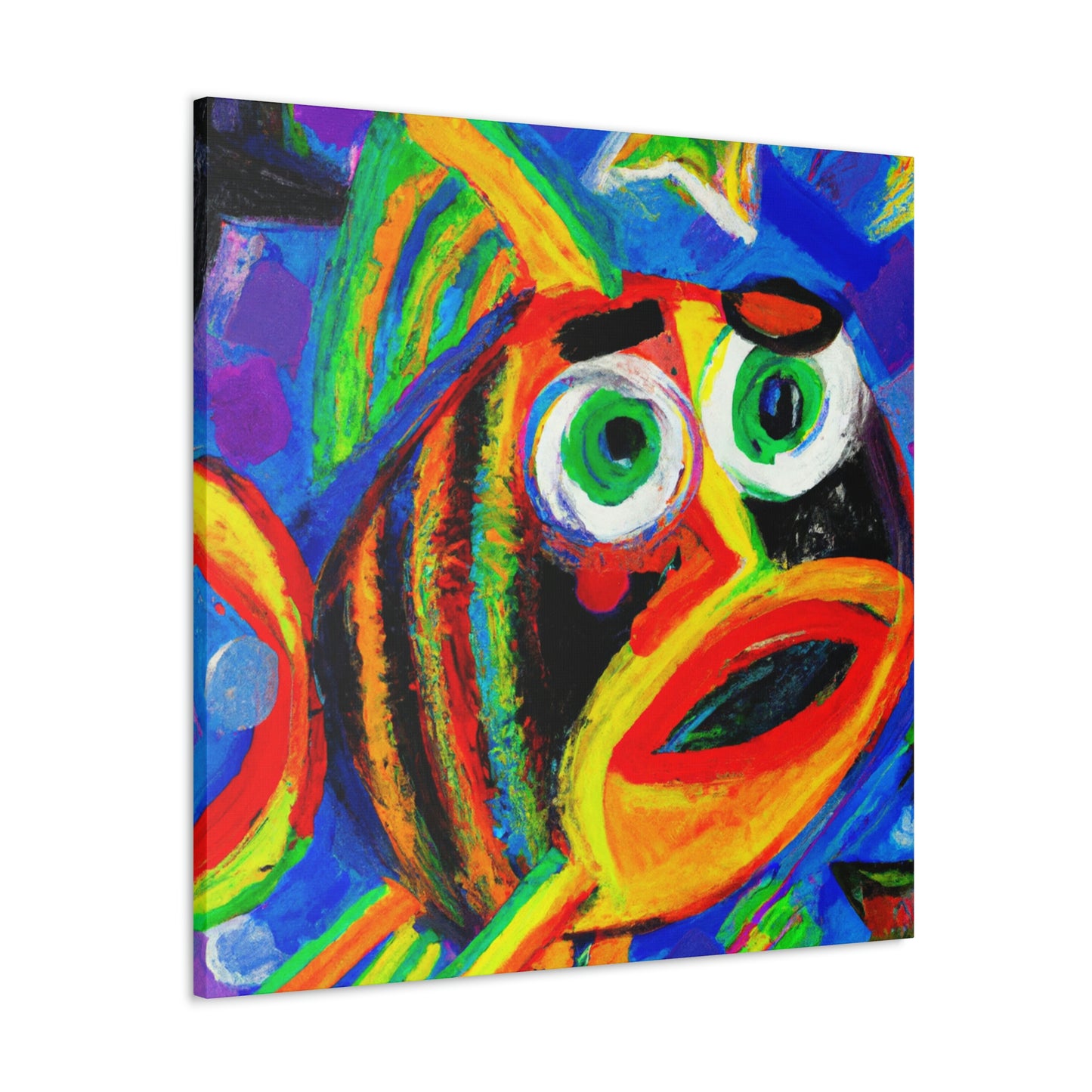 Rainbow Fish Harmony - Canvas