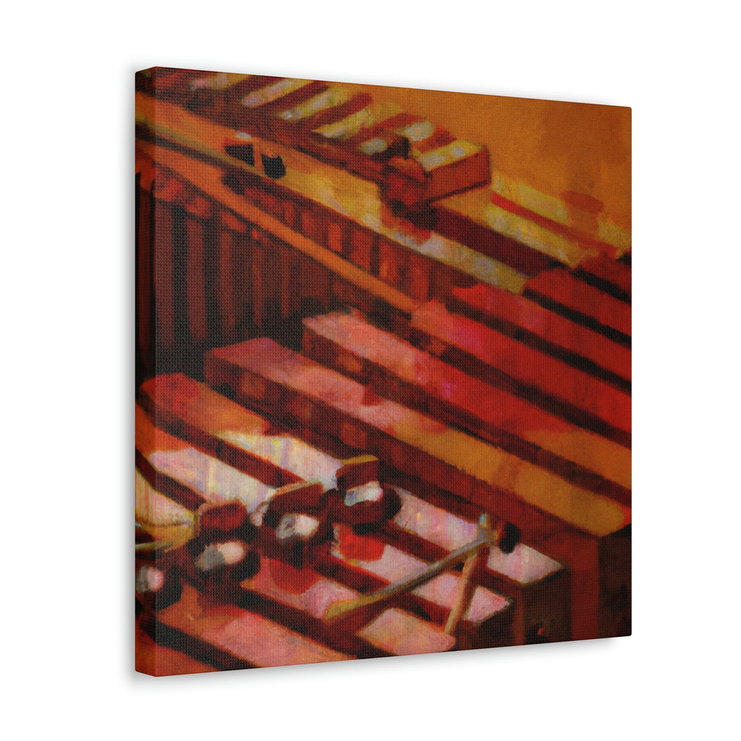 Xylophone in Deco Style - Canvas