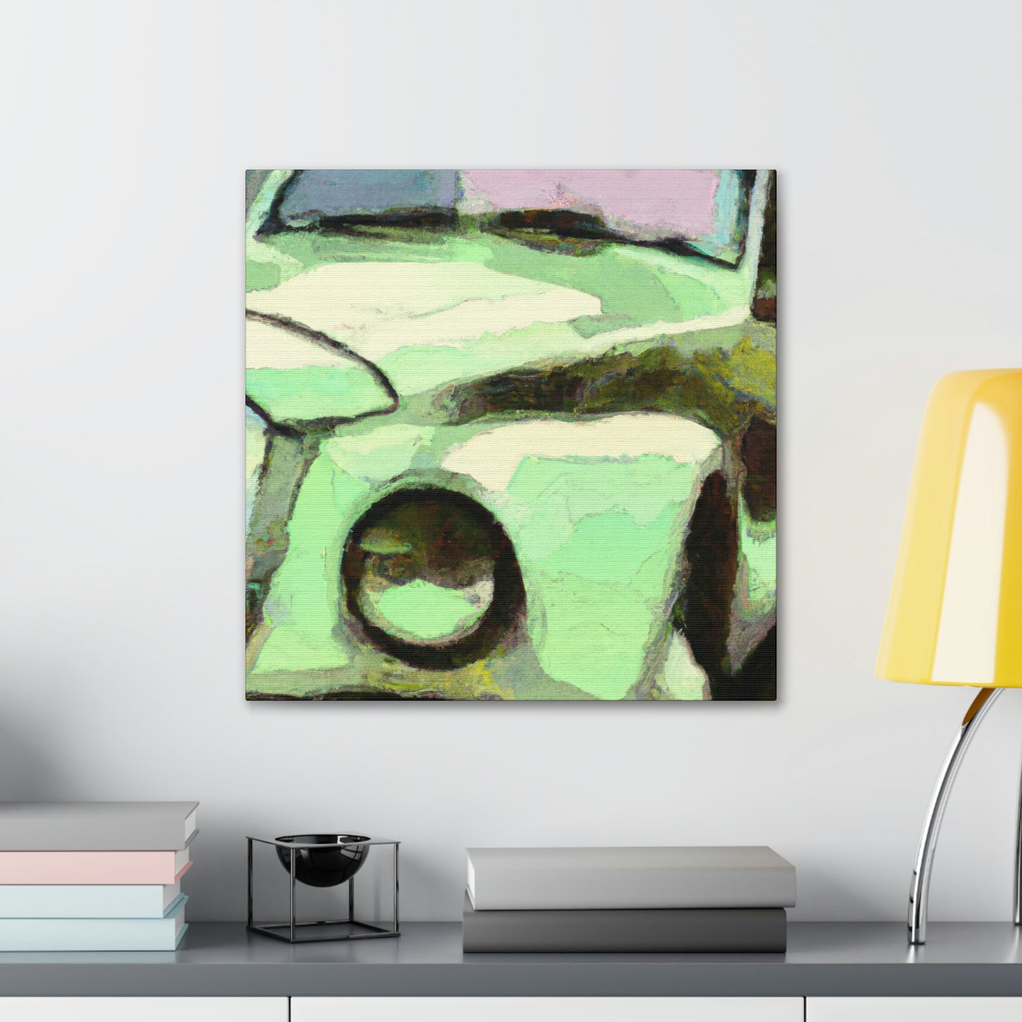 "Classic Automobile Dreaming" - Canvas