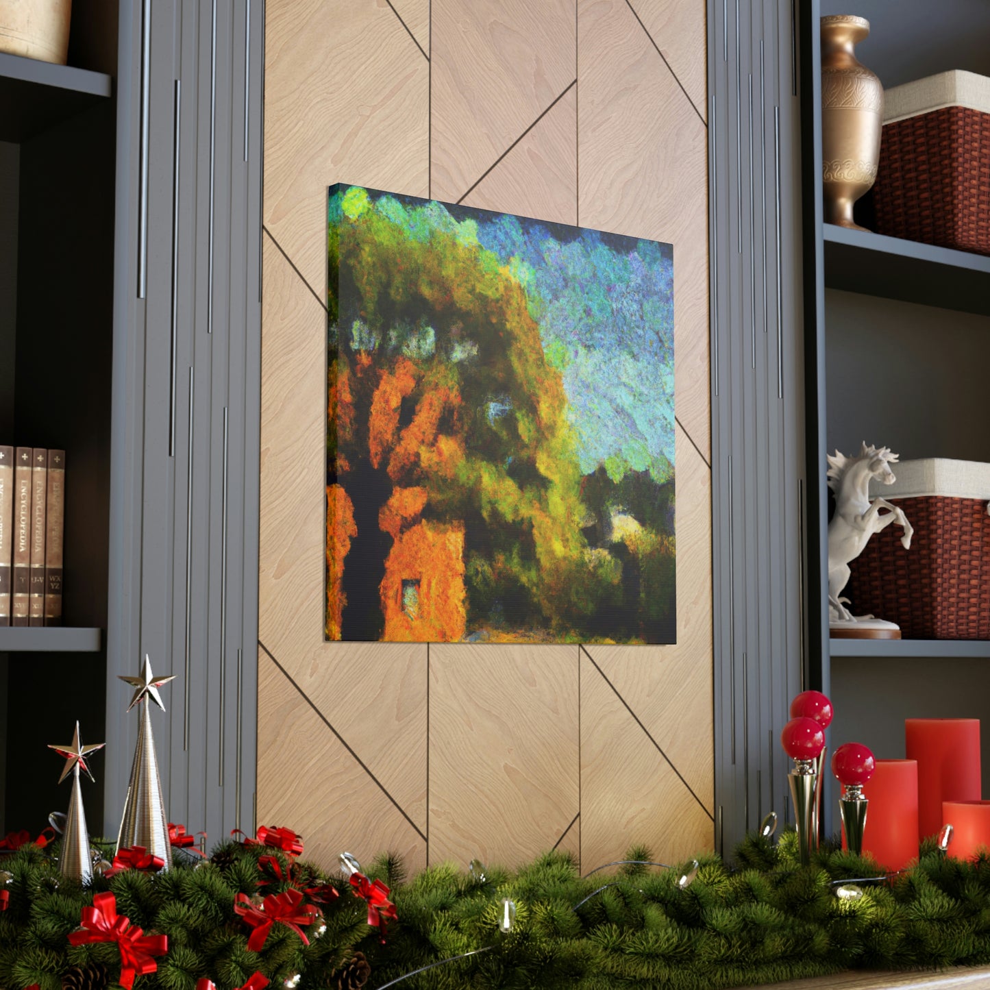 Oak Tree Splendor. - Canvas