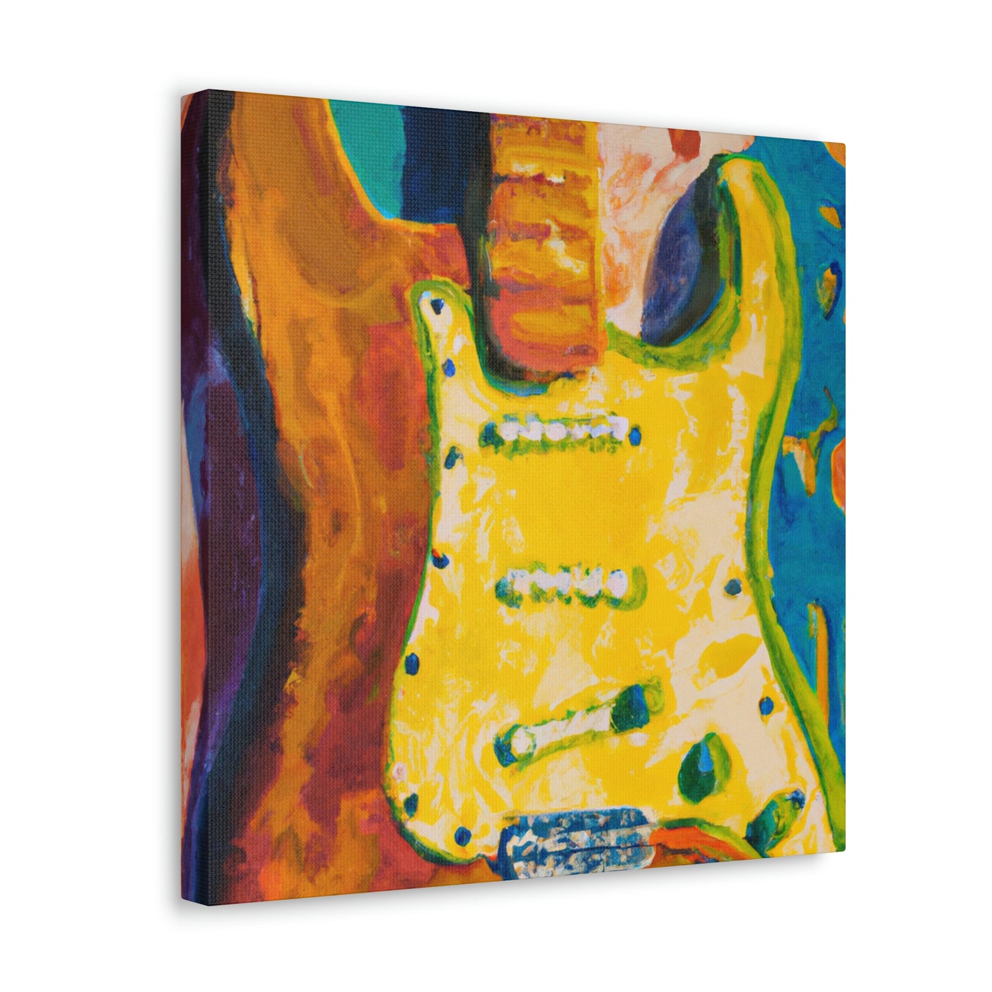 Fender Through Expressionism - Canvas