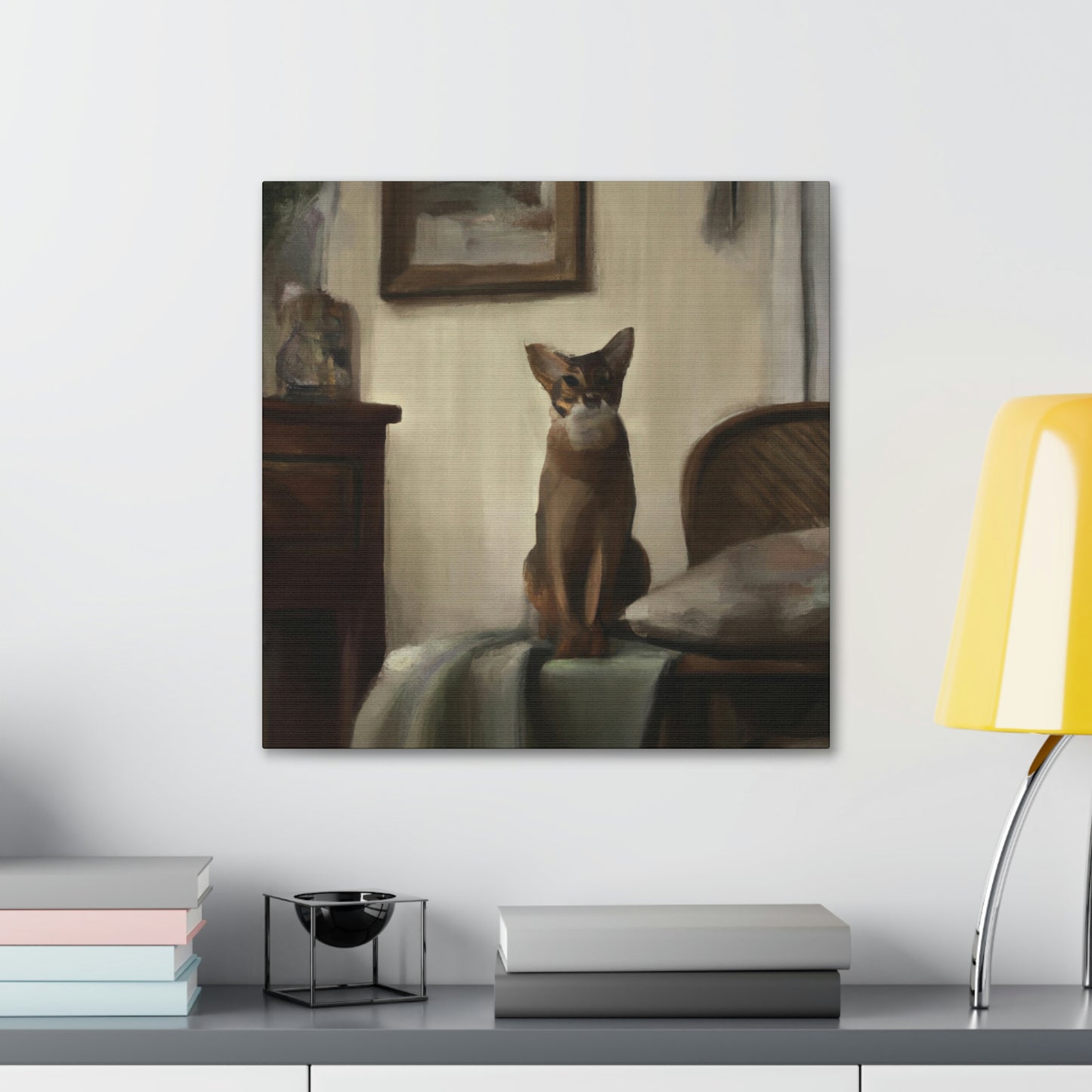 "Abyssinian Impressionist Dream" - Canvas