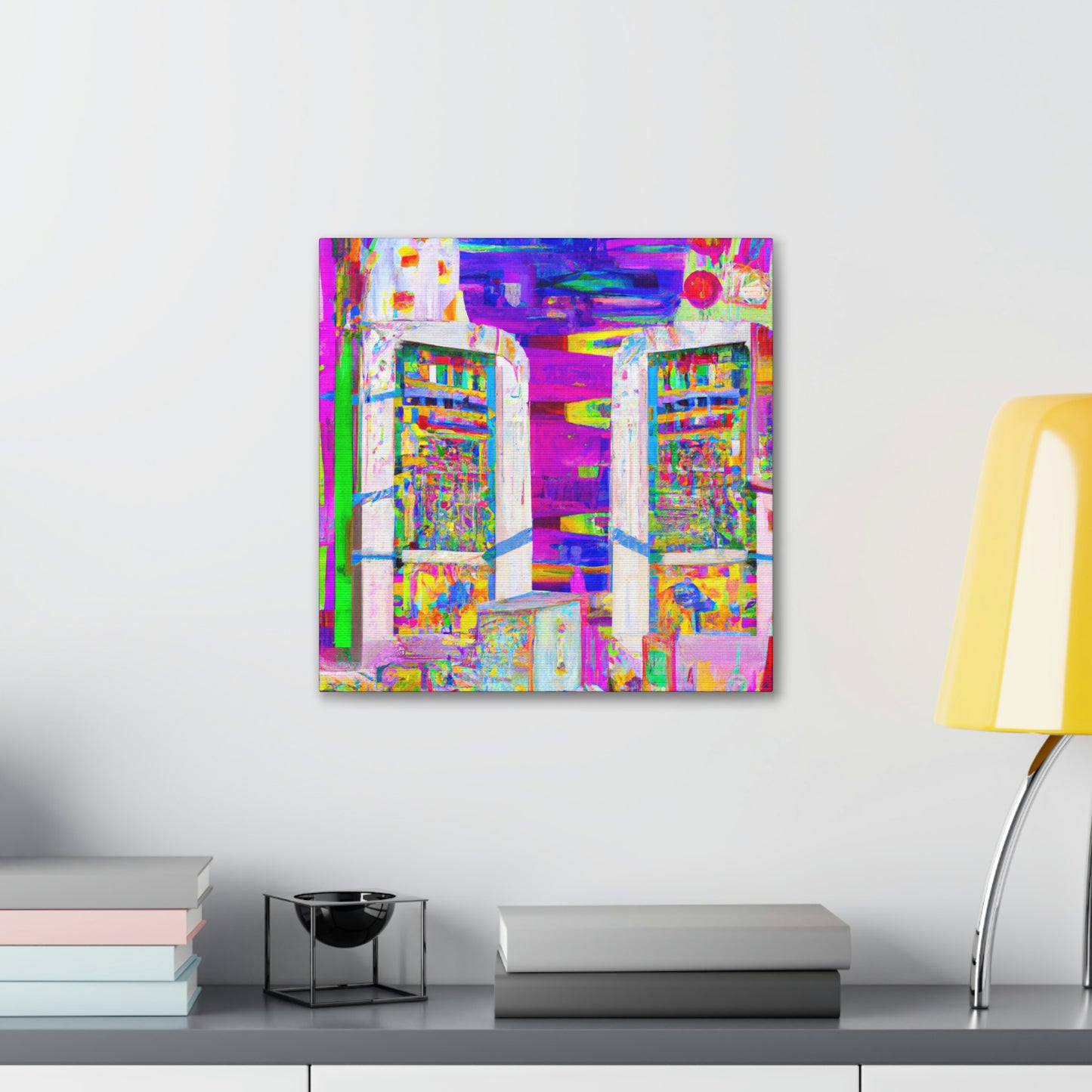 "Servers in Fauvism" - Canvas