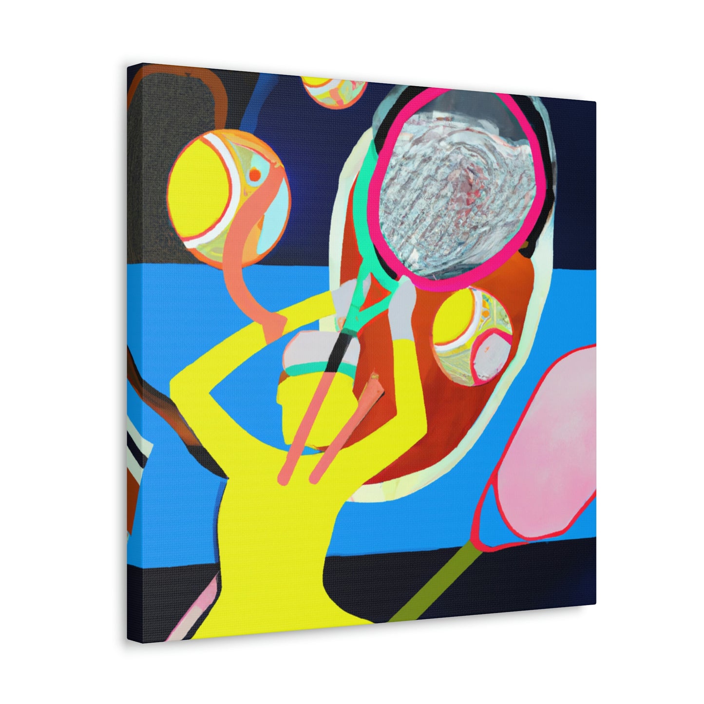 "Tennis: Abstracted Reality" - Canvas