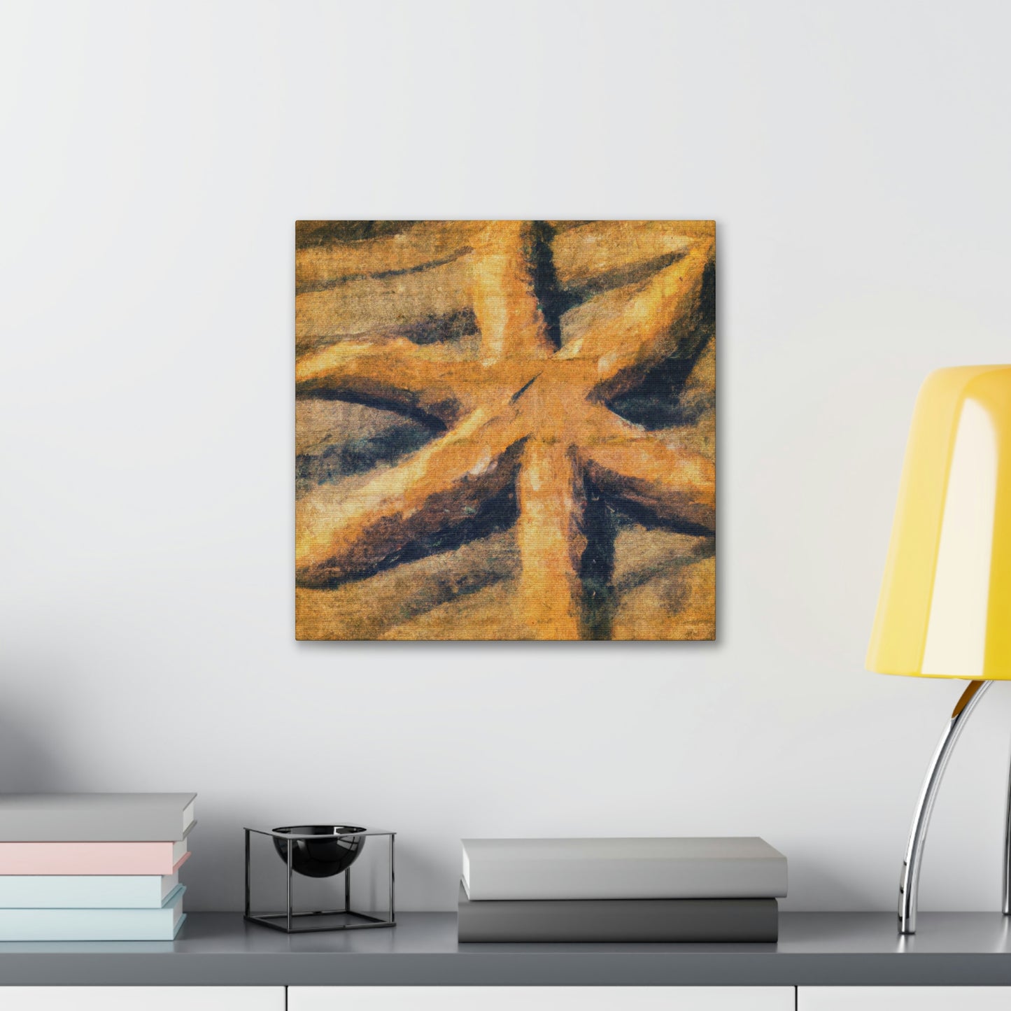 "Starfish Shimmer Shine" - Canvas