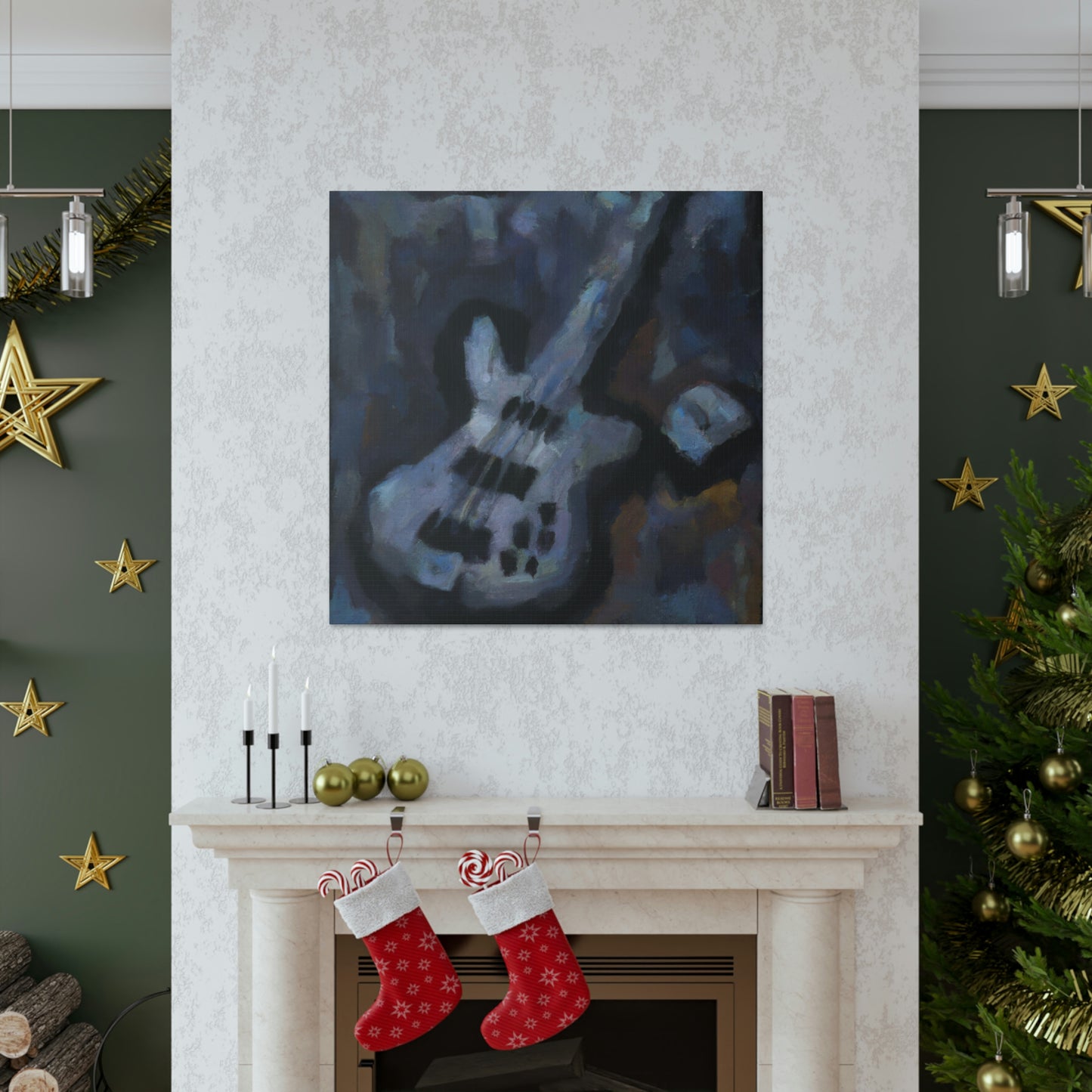 Rock Bass Resonance - Canvas