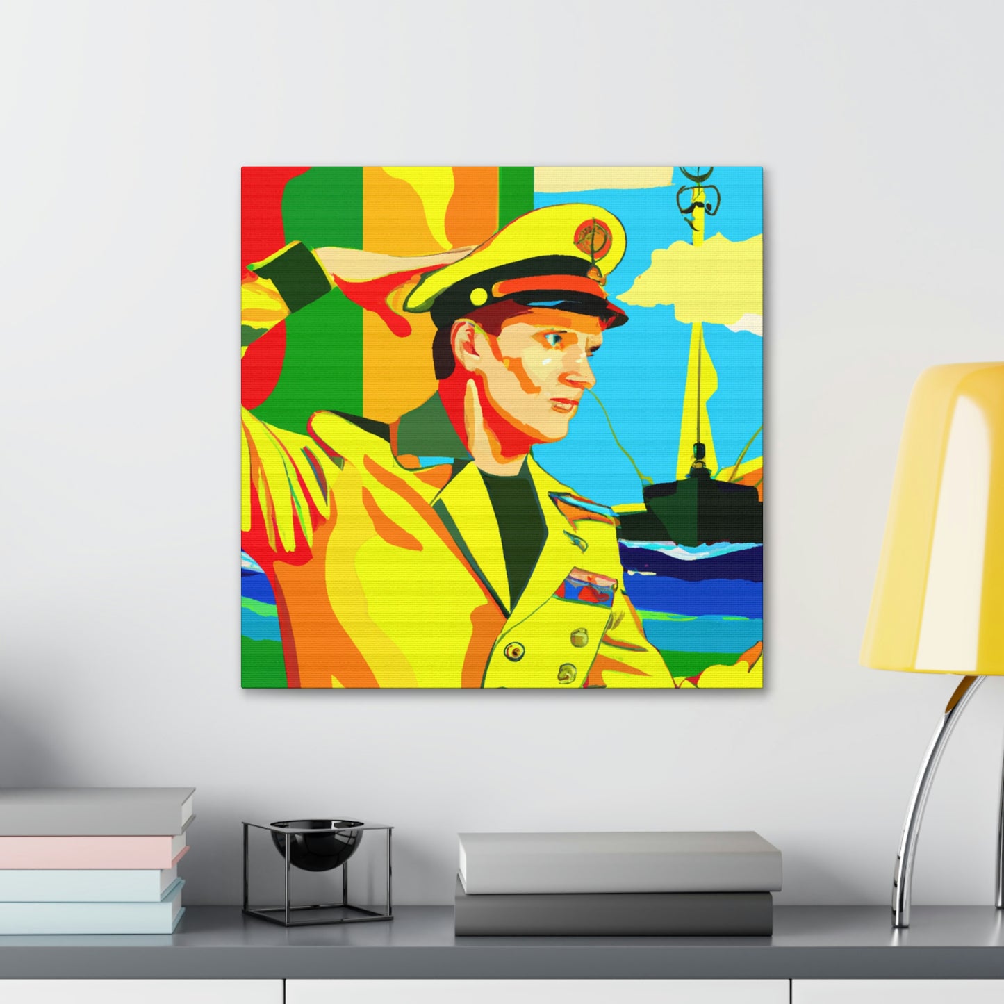 Marines in Pop Art - Canvas