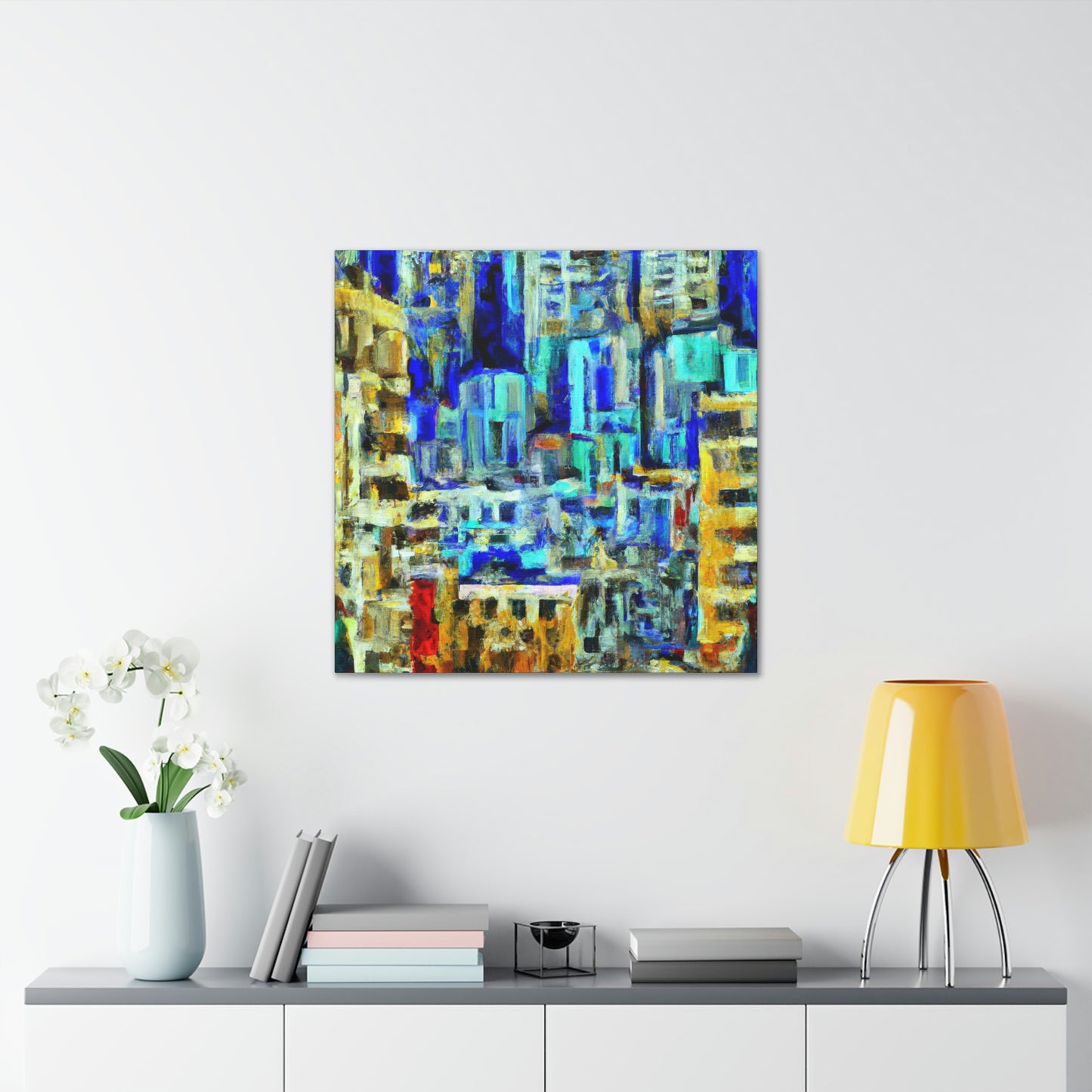 "International Style Viewpoint" - Canvas