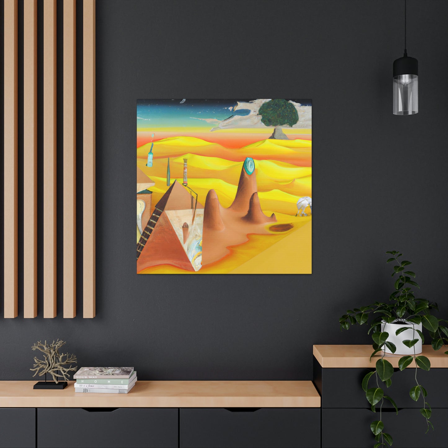 Desert Dreamscape Scene - Canvas