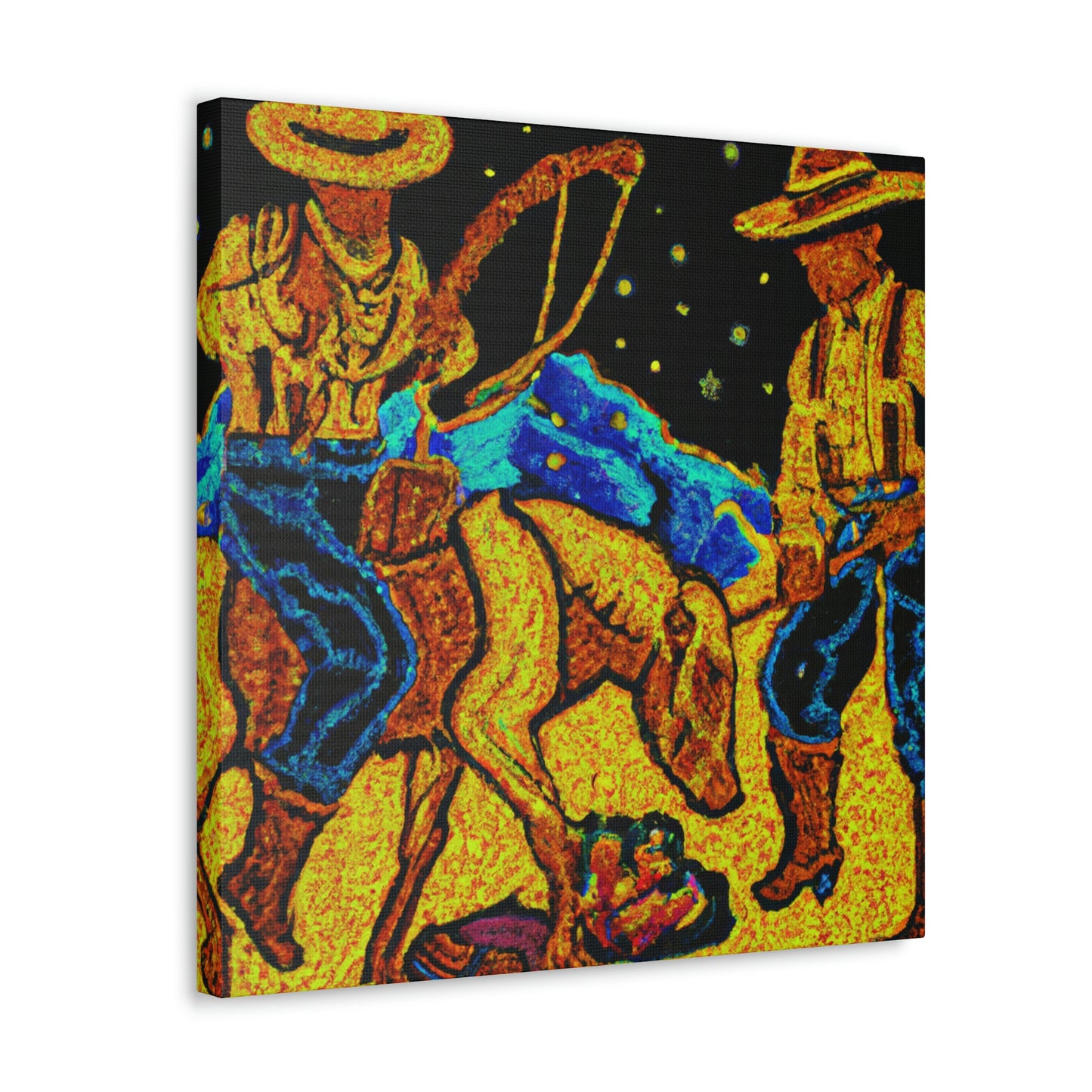 Golden Ore Abundance - Canvas