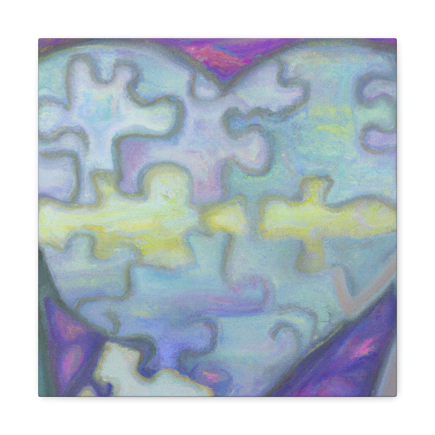 Love's Joyous Puzzle - Canvas