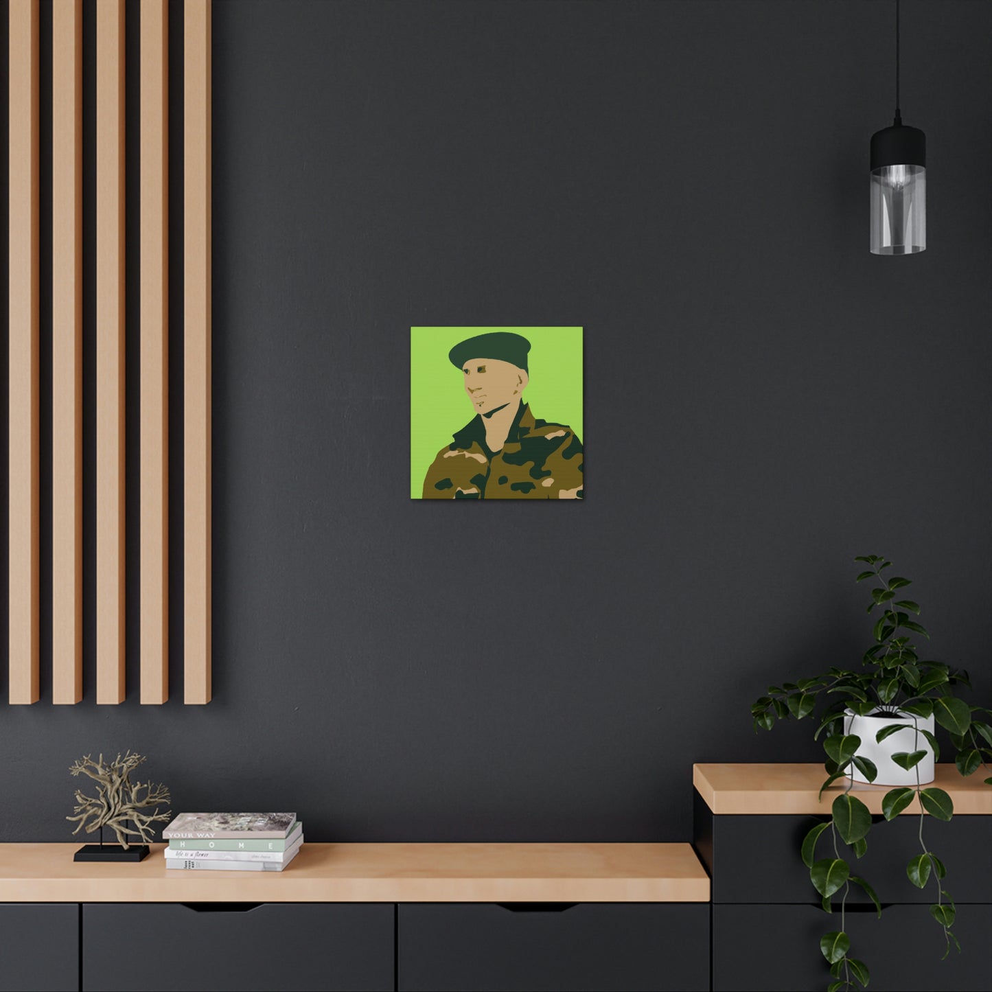 "Honoring The Supply Sergeant" - Canvas