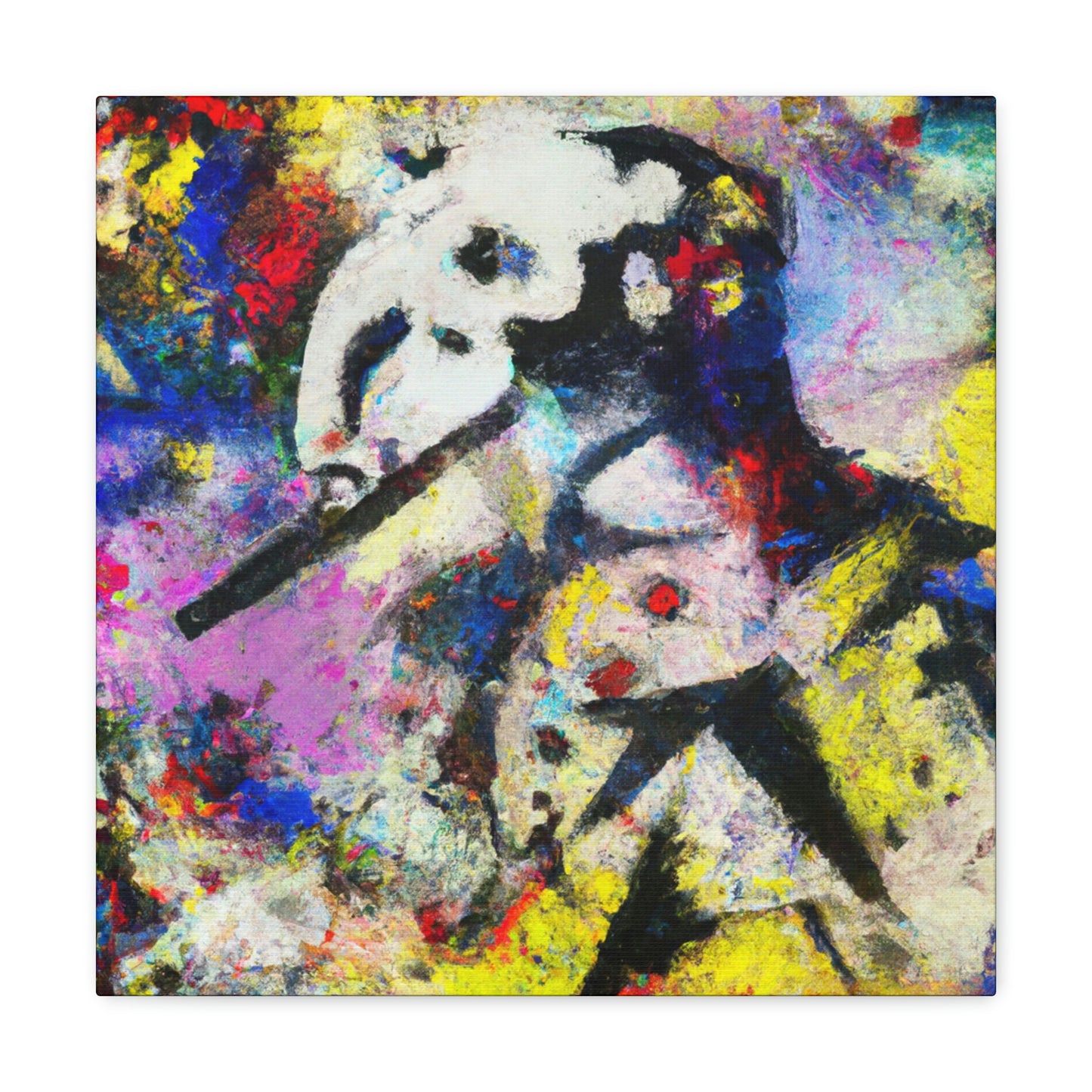 "Aviator in Flight Icon" - Canvas