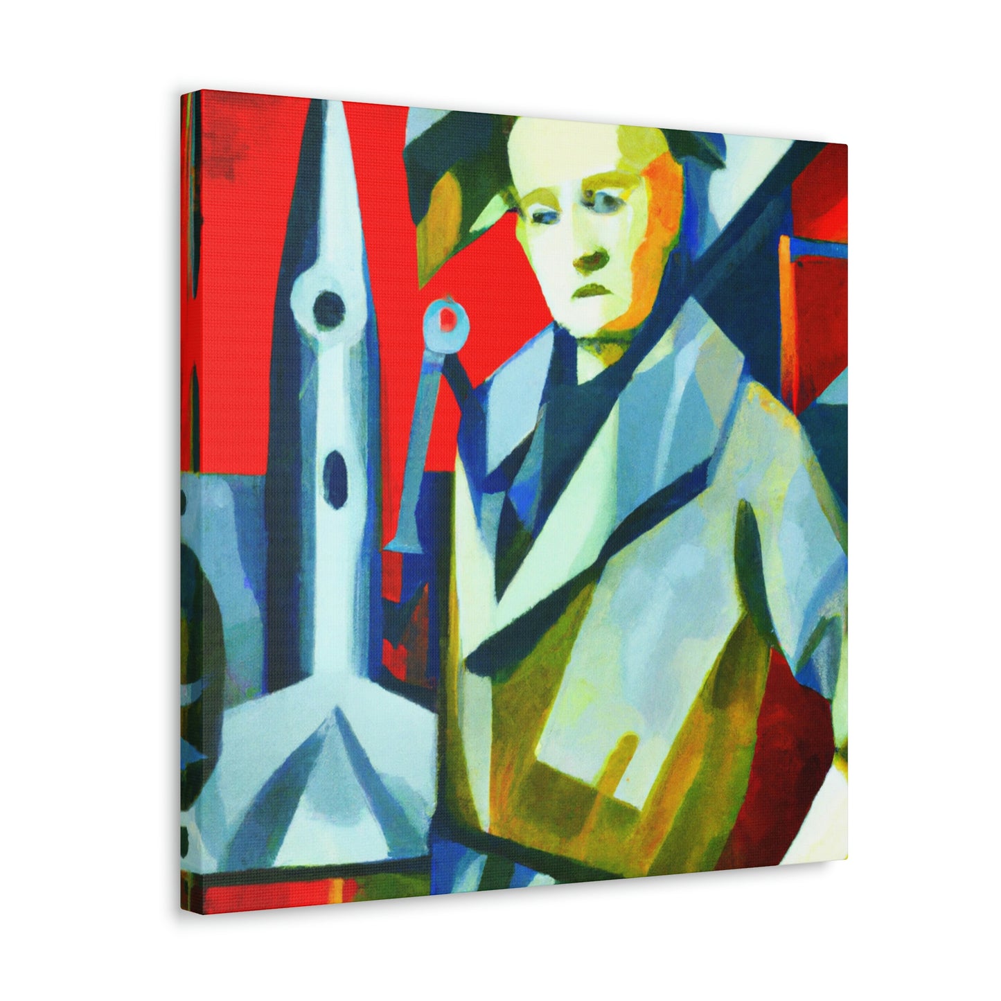 Engineer's Pop Art Painting - Canvas