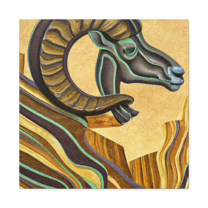 Mountain Majesty Bighorn - Canvas