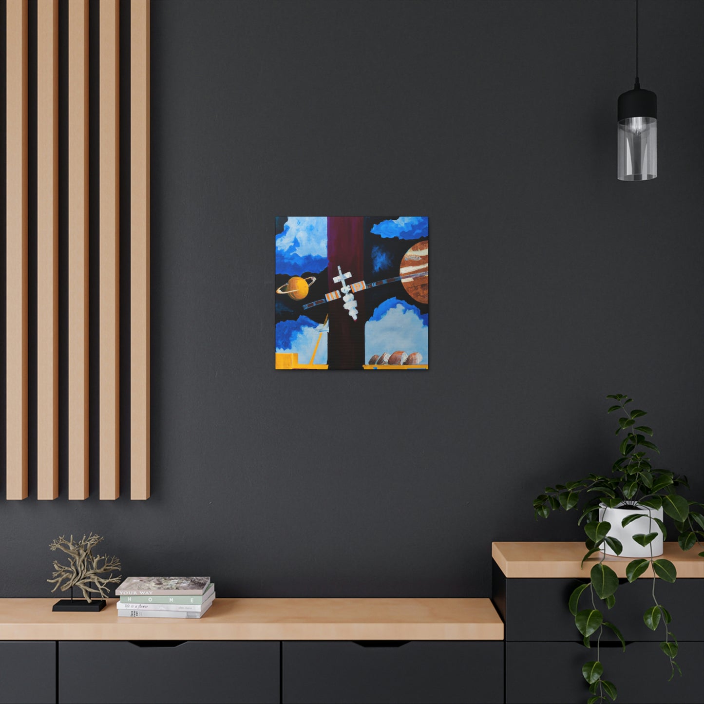 Space Station Eternity - Canvas