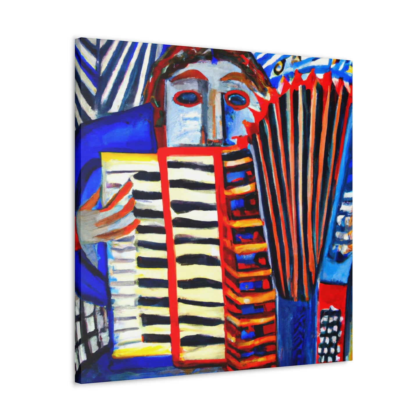 Accordion and Expressionism - Canvas