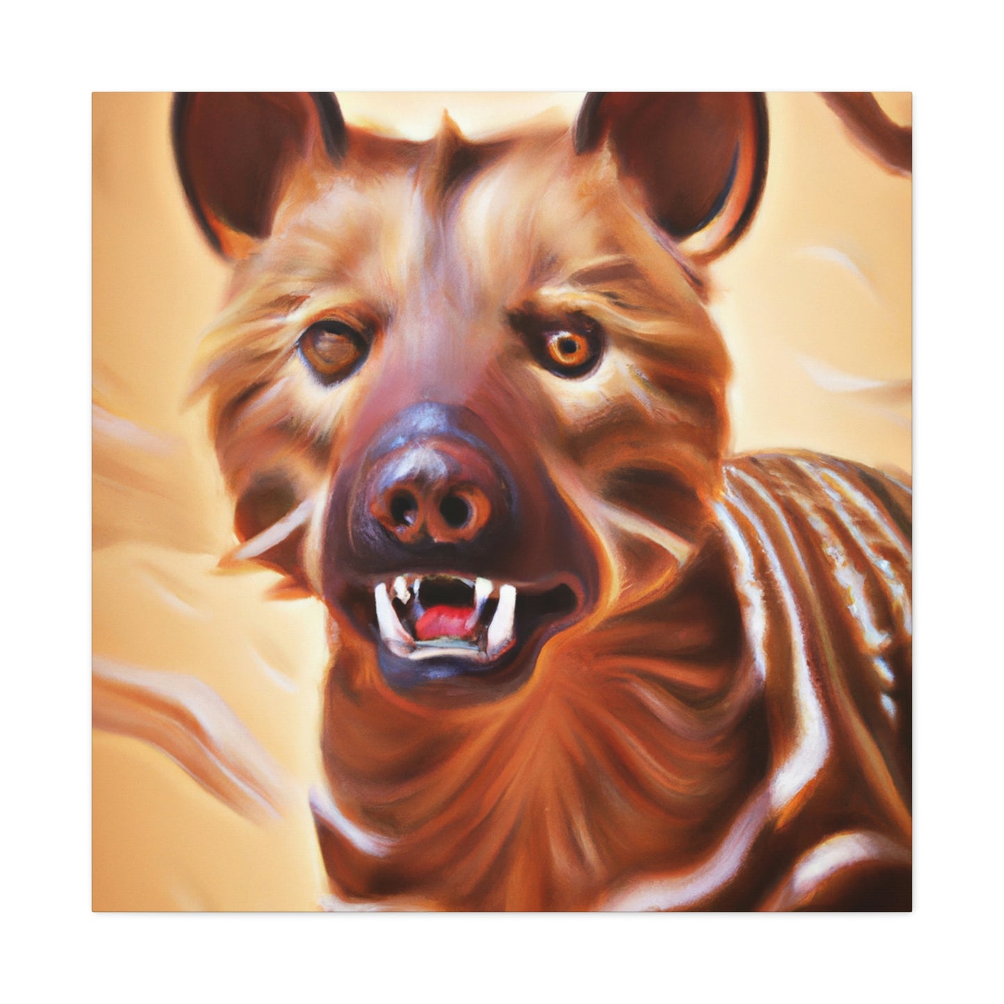 Tasmanian Tiger Reflection - Canvas