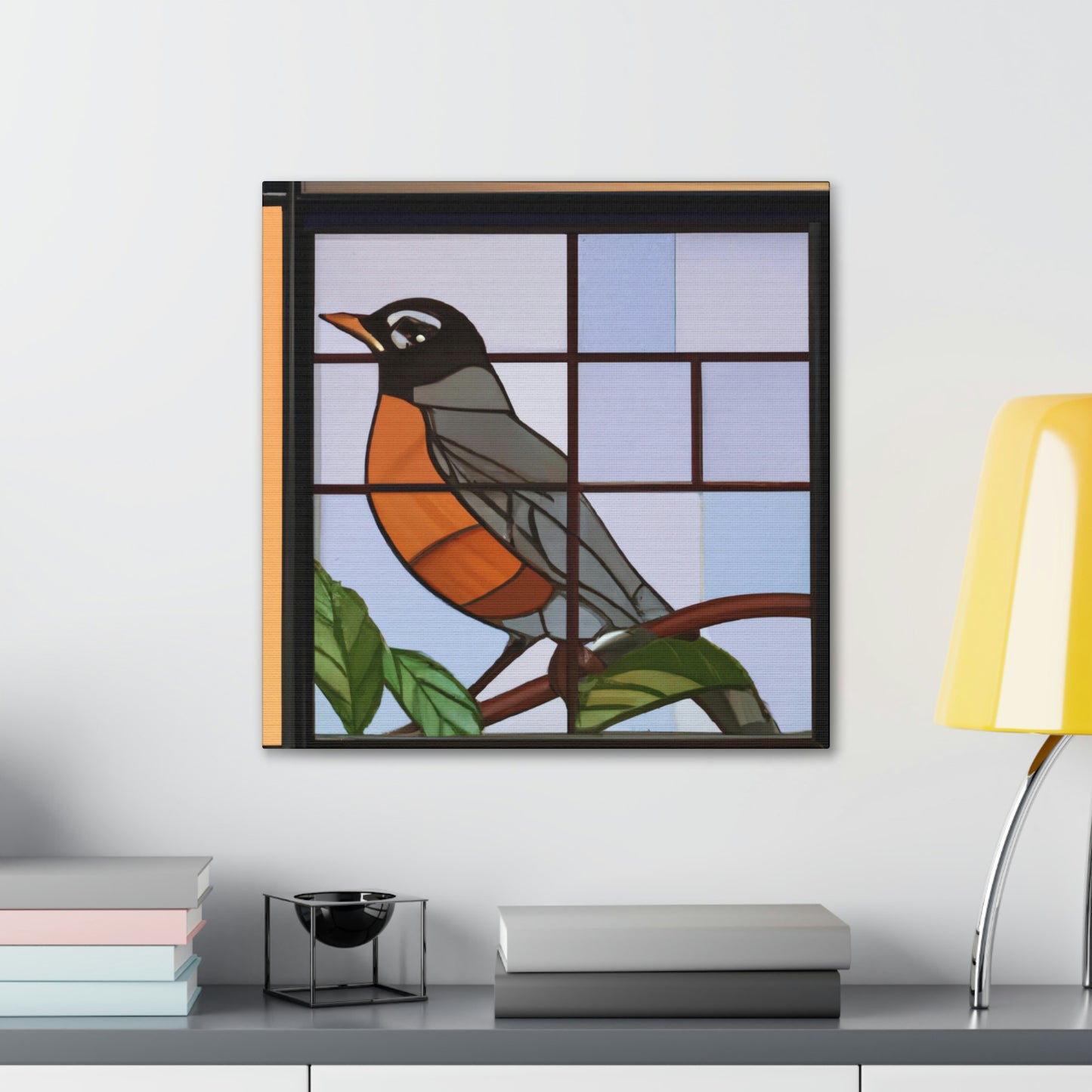 A Robin's Jazz Dance - Canvas