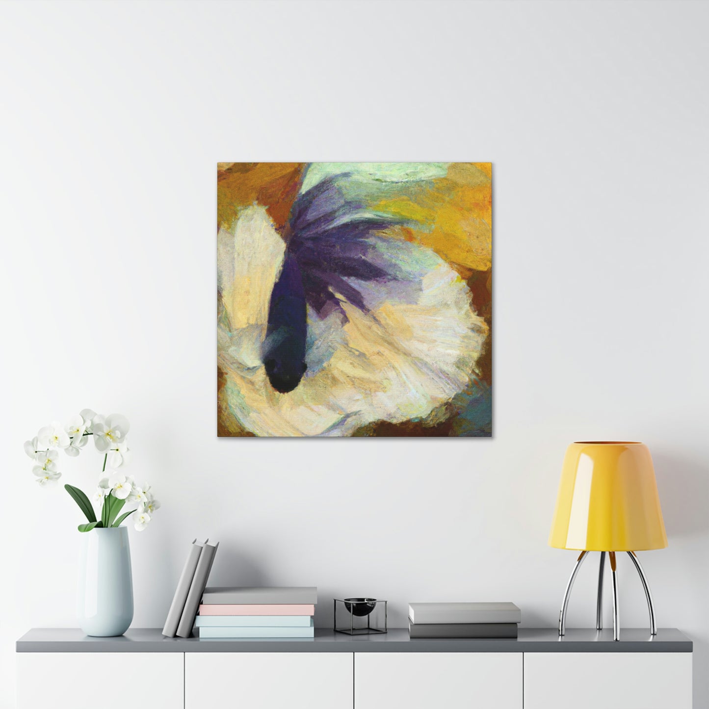 Betta Fish Abstract. - Canvas