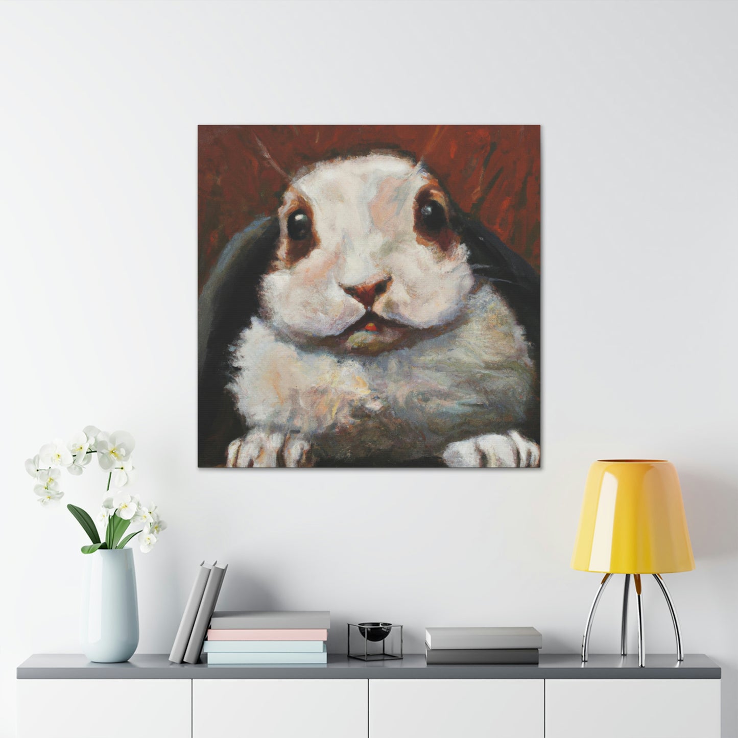 Rabbit in Realism - Canvas