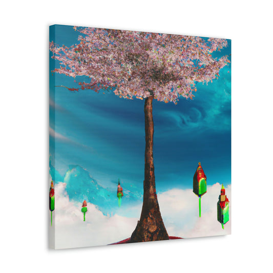 "Dreamscapes & Floating Trees" - Canvas