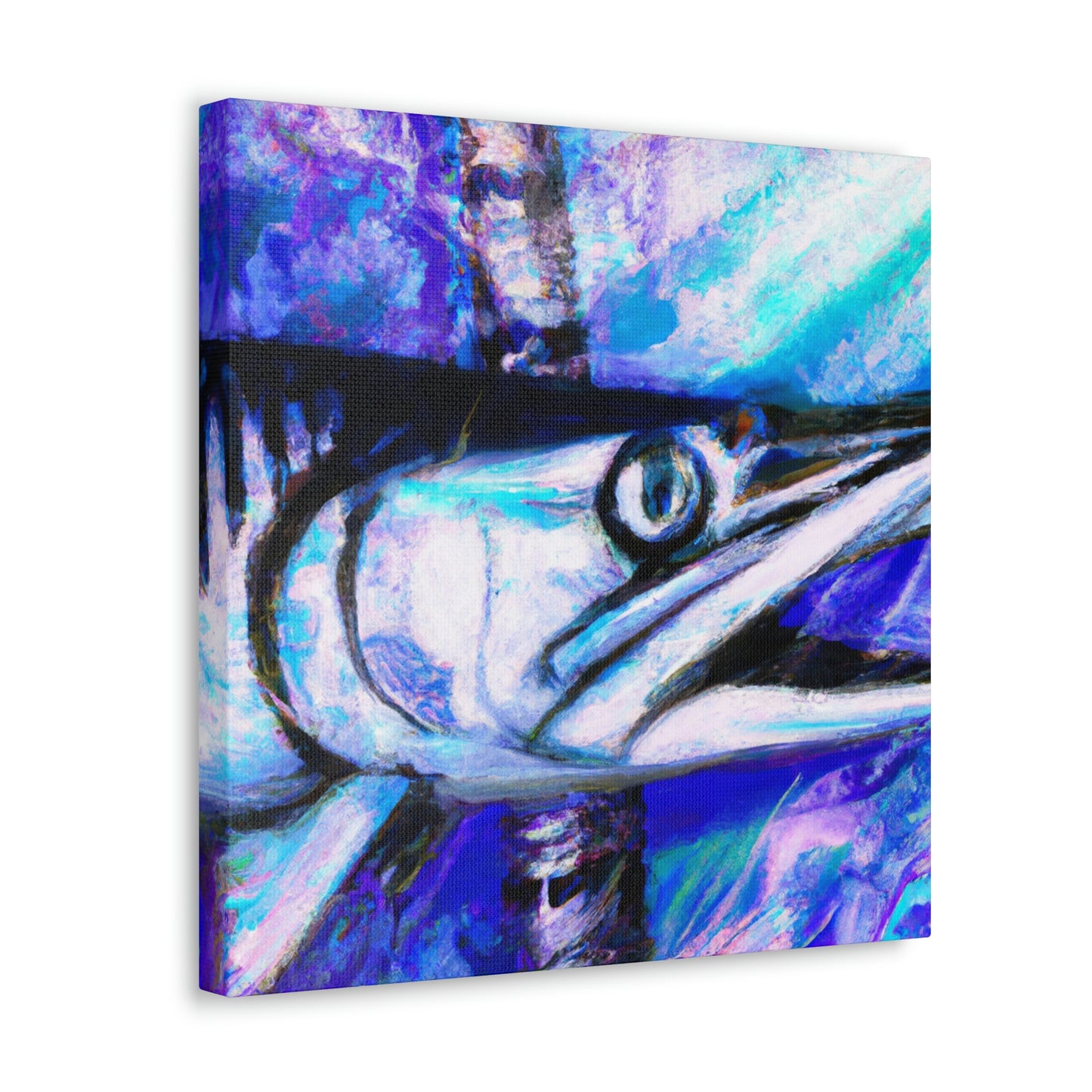 "Barracuda in Expressionism" - Canvas