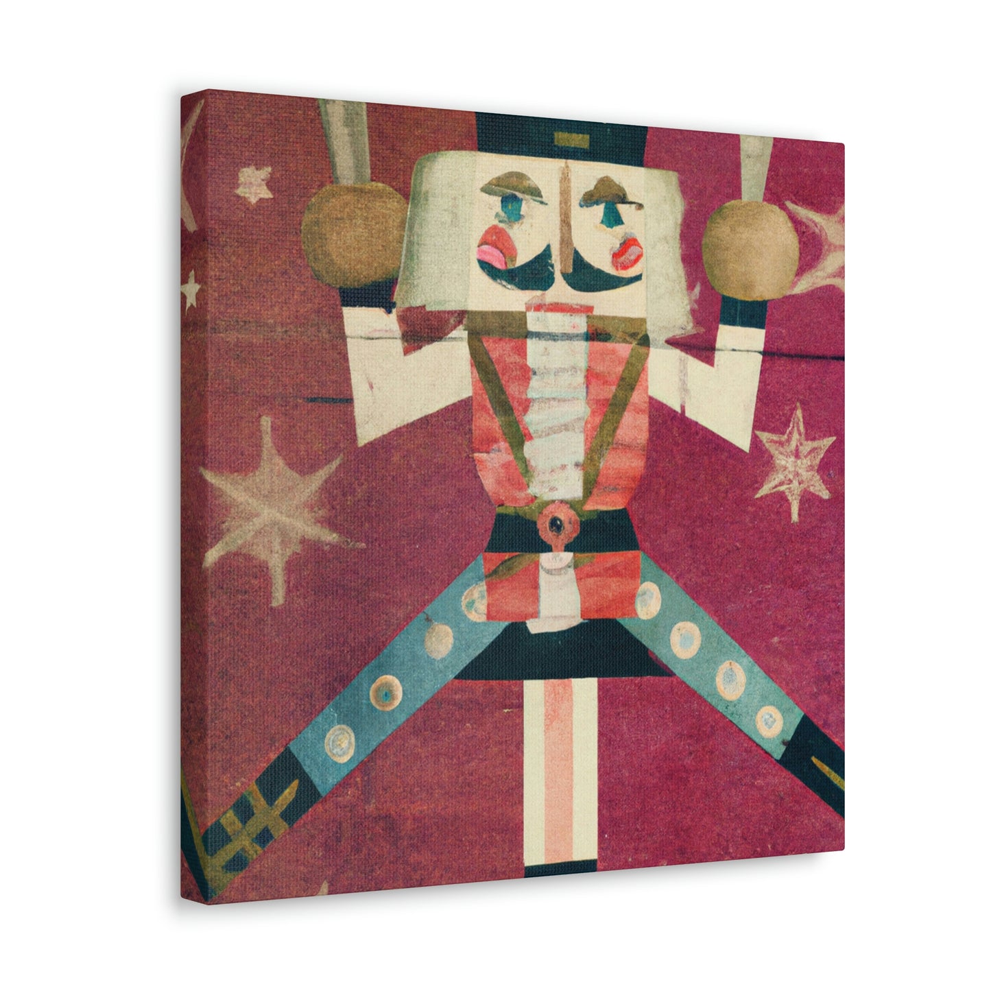 Nutcracker in Glitter - Canvas