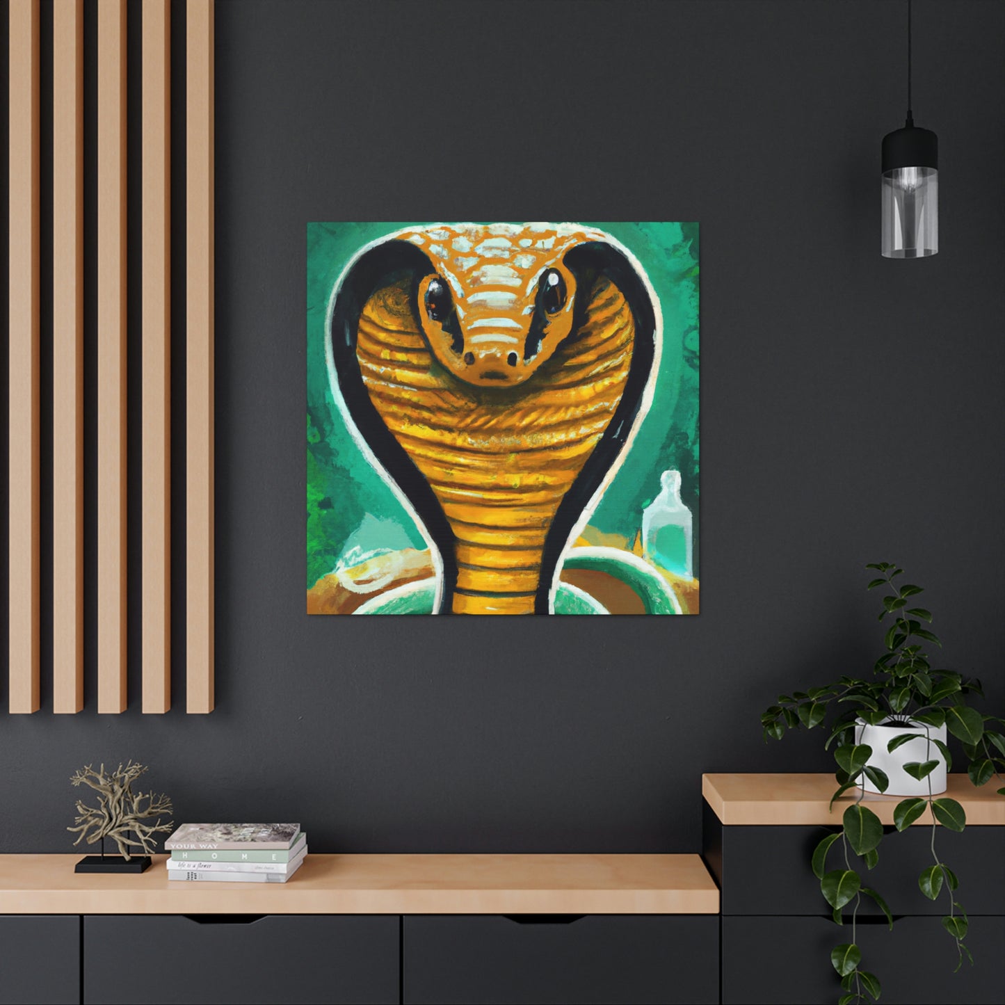 "Cobra King ofPower" - Canvas