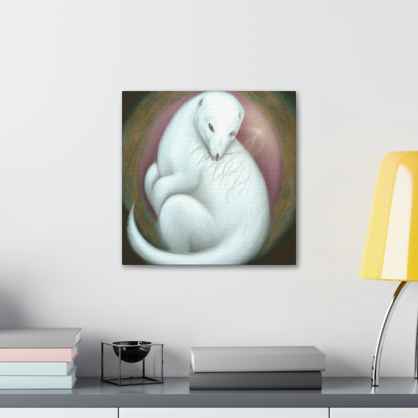 Ermine in Eternity - Canvas