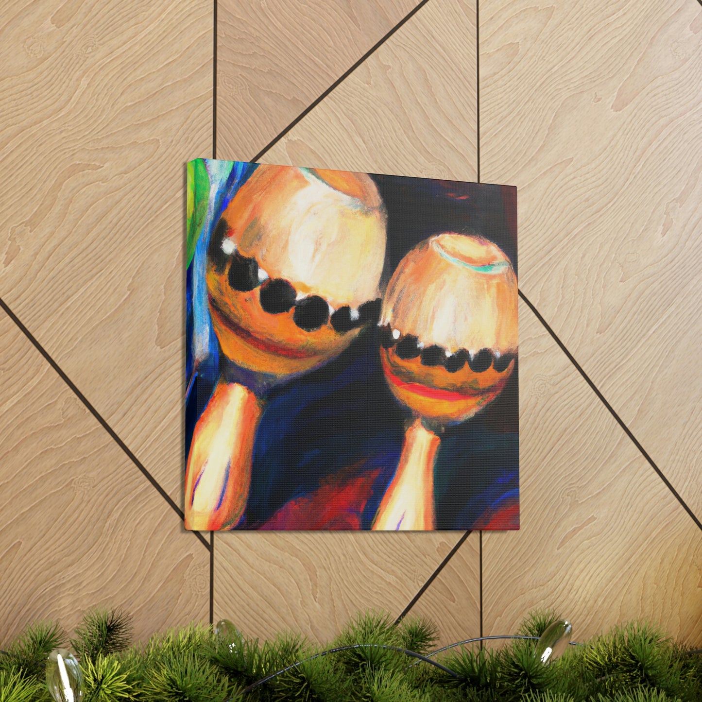 "The Unsmiling Sunflowers" - Canvas