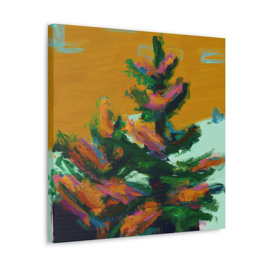 "Fir Tree Expressionism" - Canvas