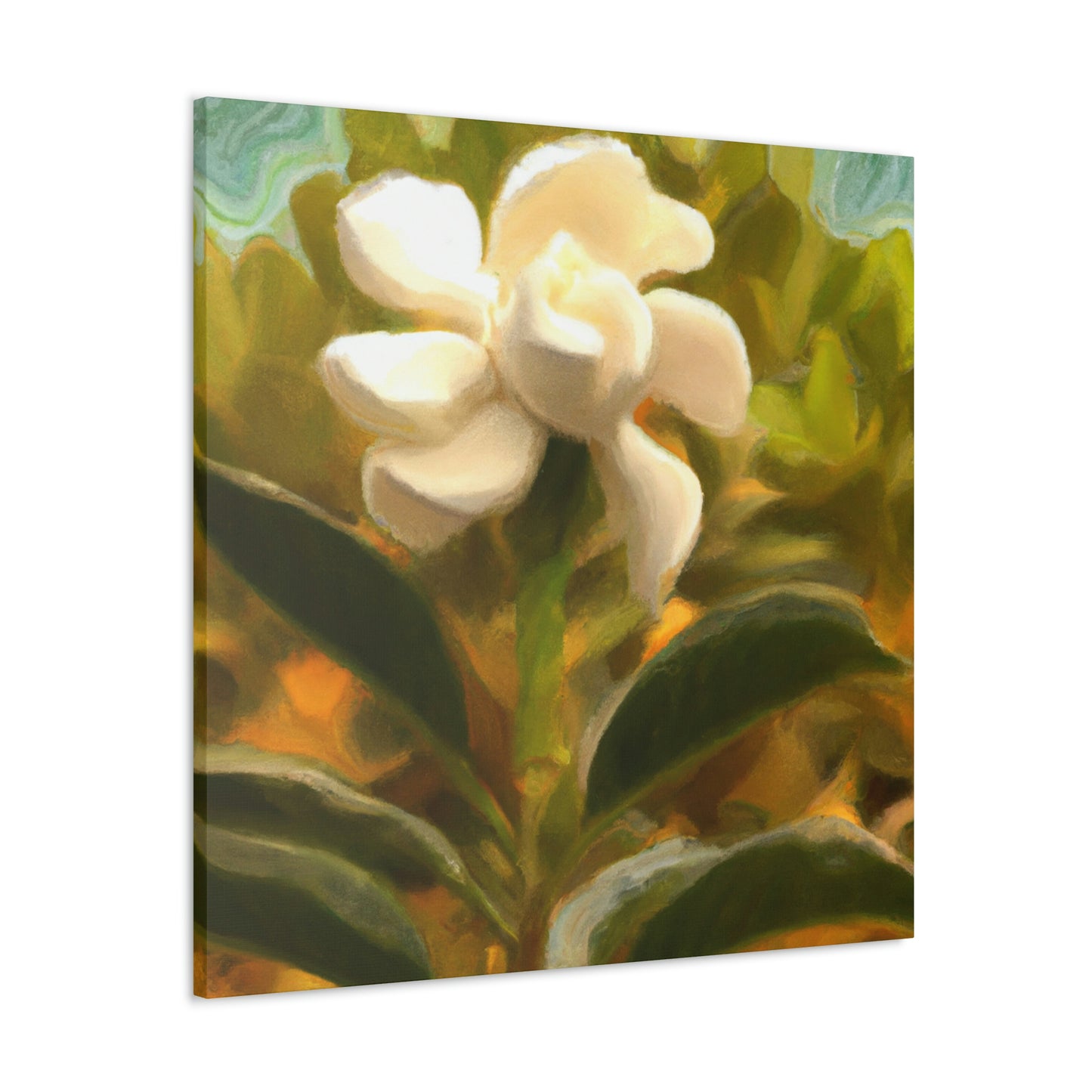 Gardenia's Fragrance Bliss - Canvas