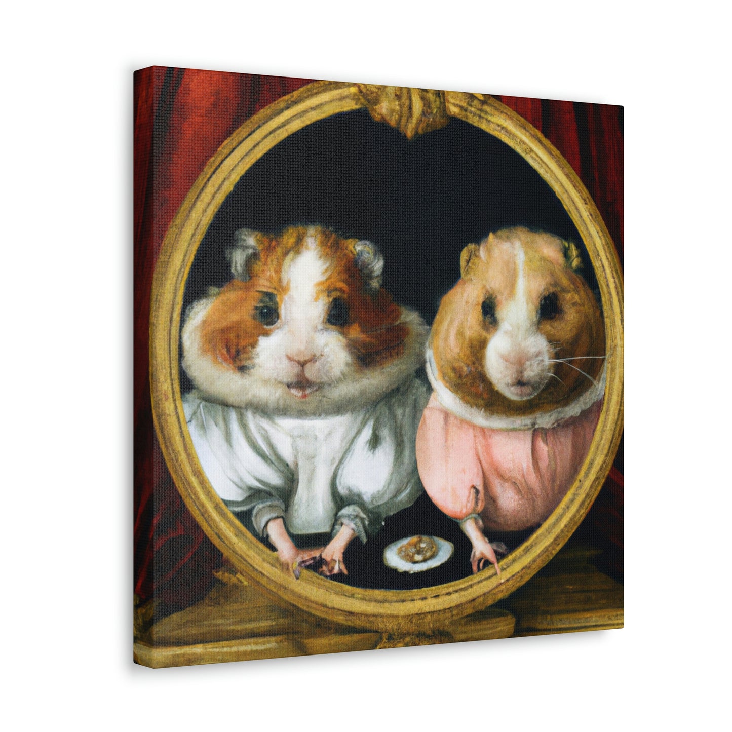 Hamsters in Splendor - Canvas