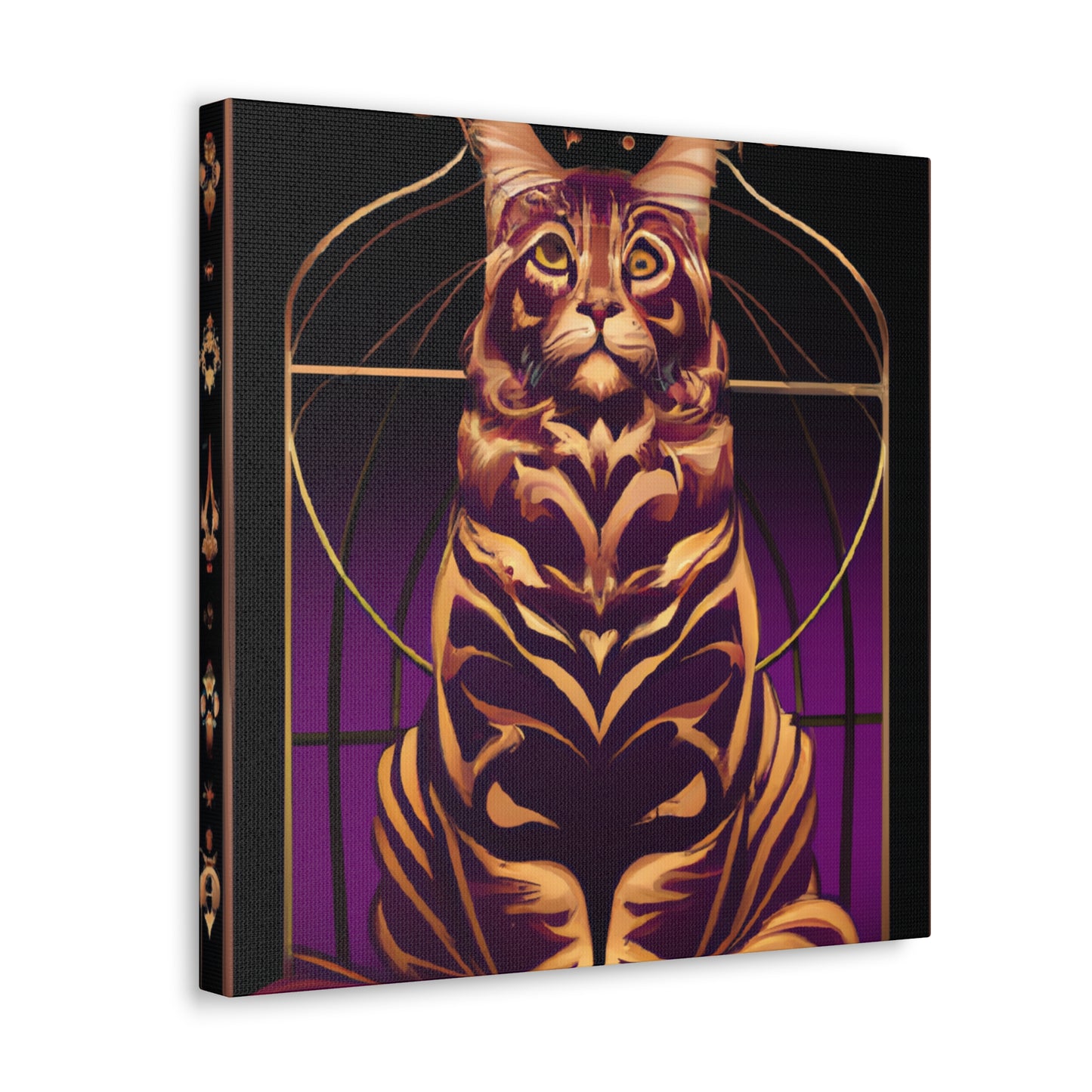 Mystic Maine Coon Cascade - Canvas