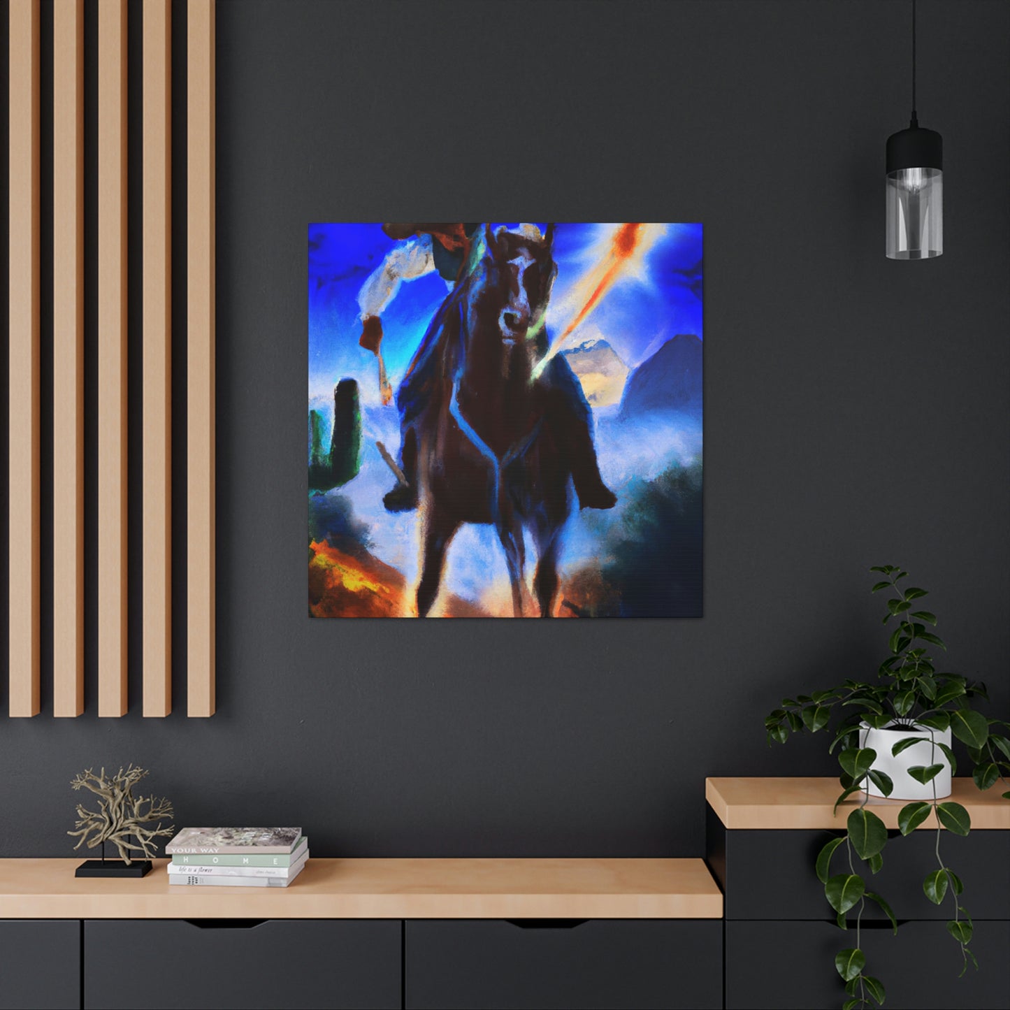 "Pony Express Legacy" - Canvas