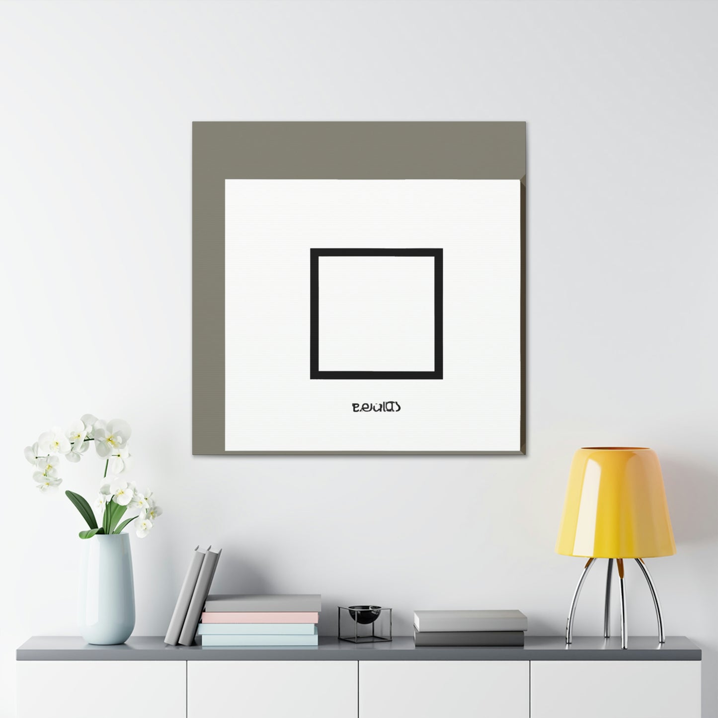 "Peaceful Abstract Simplicity" - Canvas