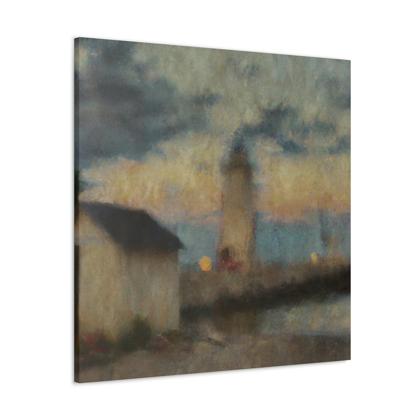 "Lighthouse on the Coast" - Canvas