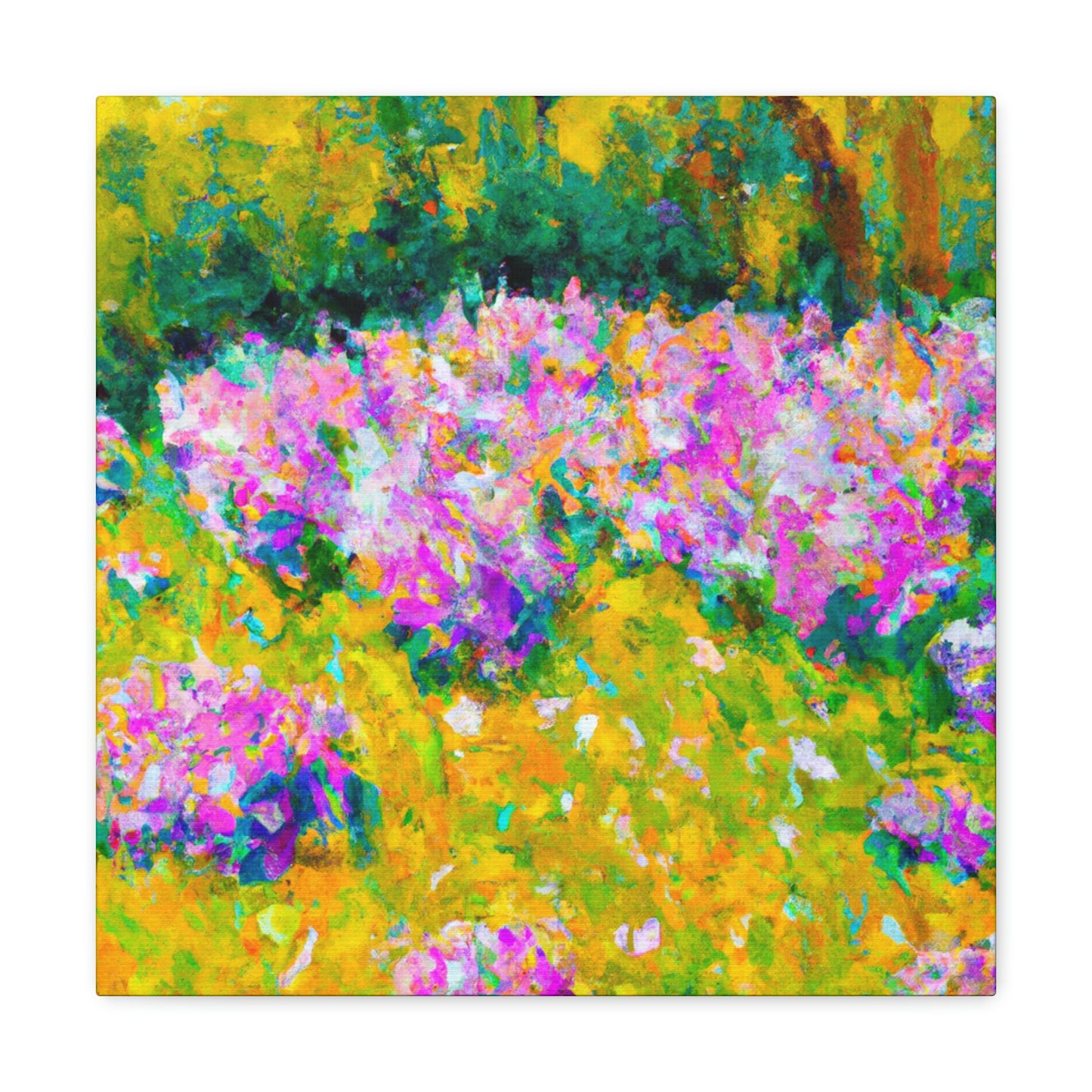 "Dancing Light Irises" - Canvas