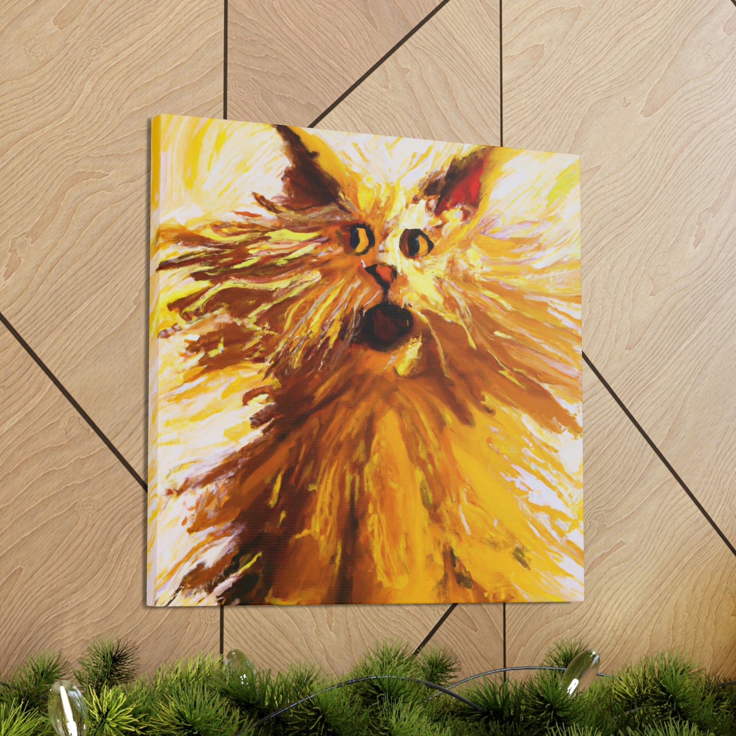 Maine Coon Awe. - Canvas