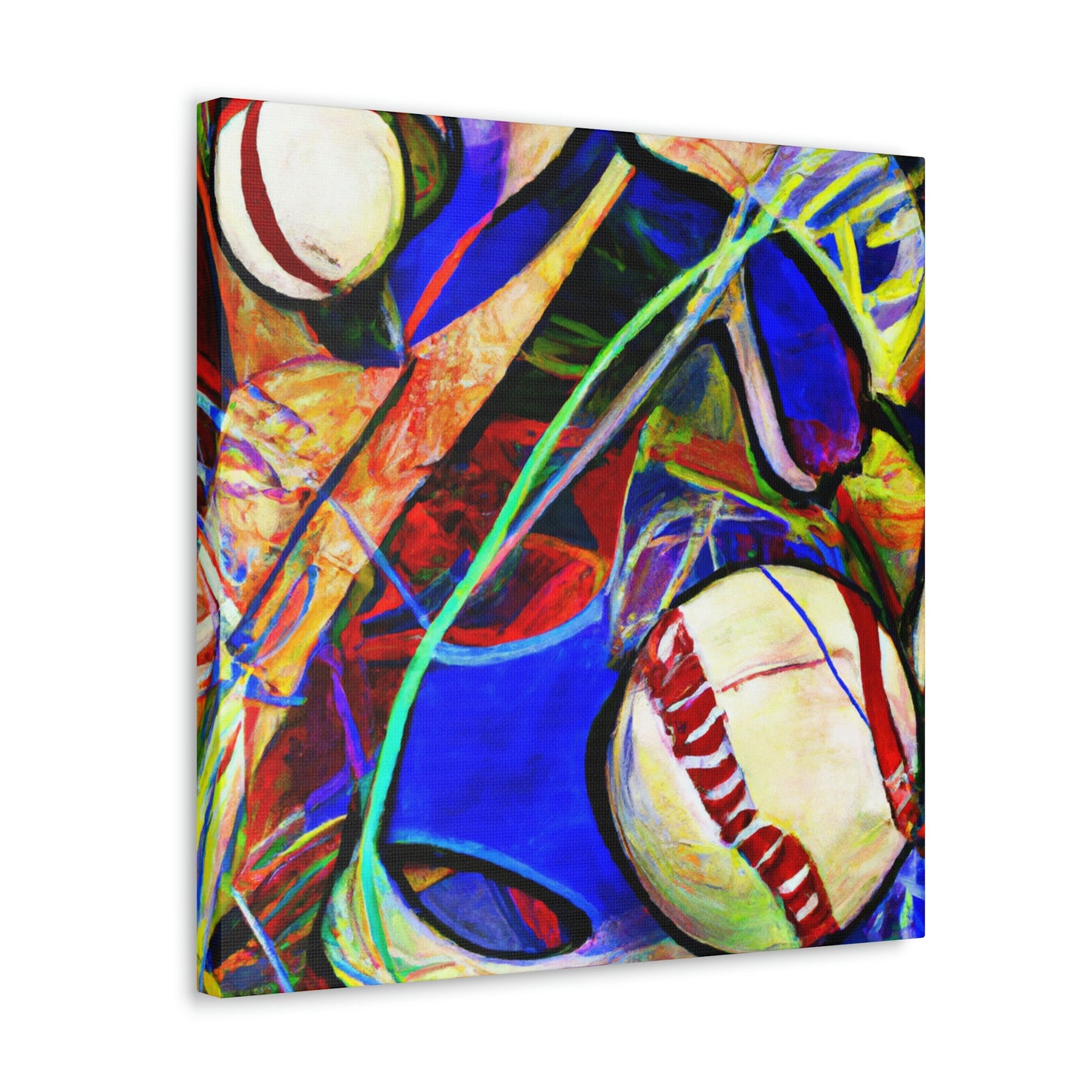 "Baseball: Expressionist Vision" - Canvas