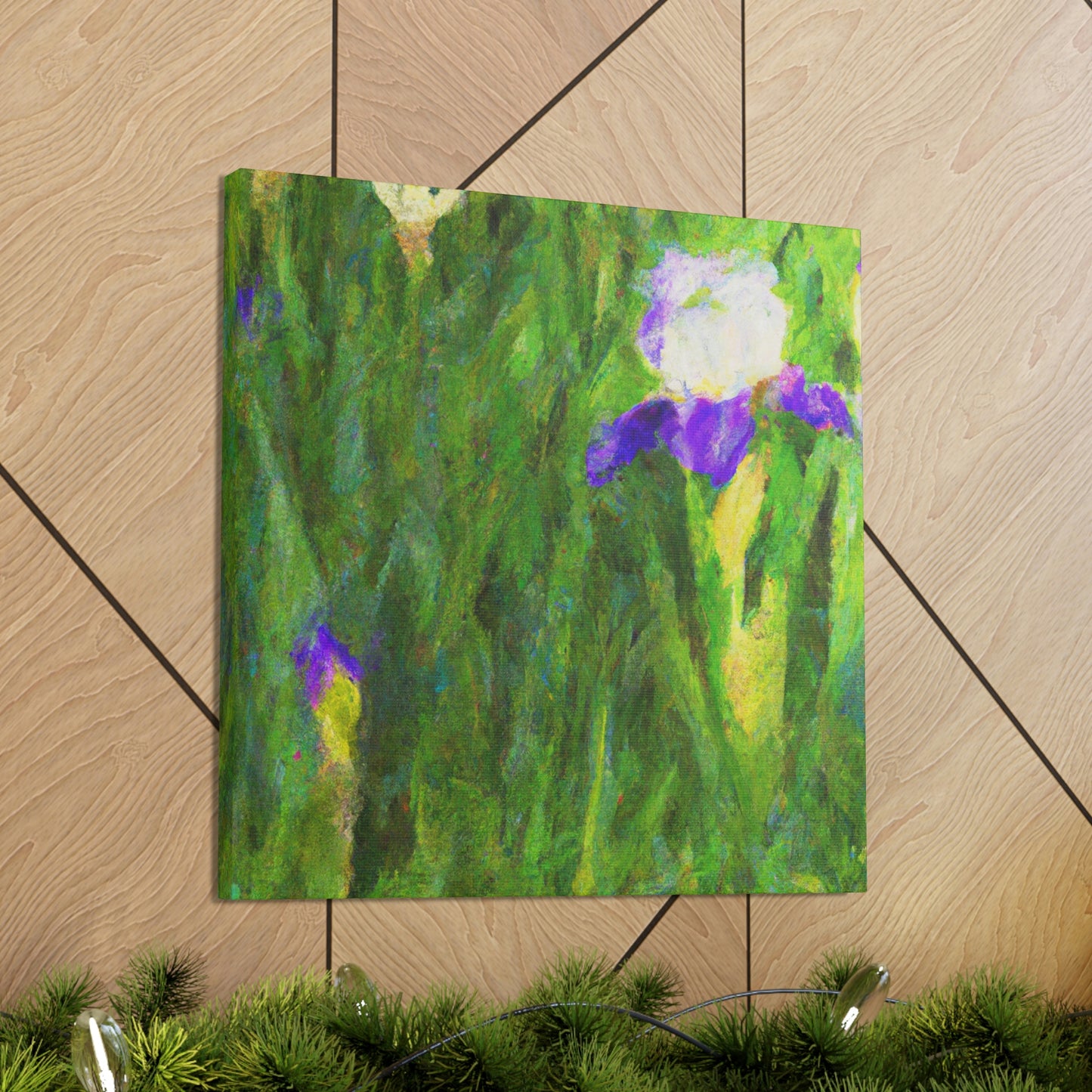 Iris in Majesty. - Canvas