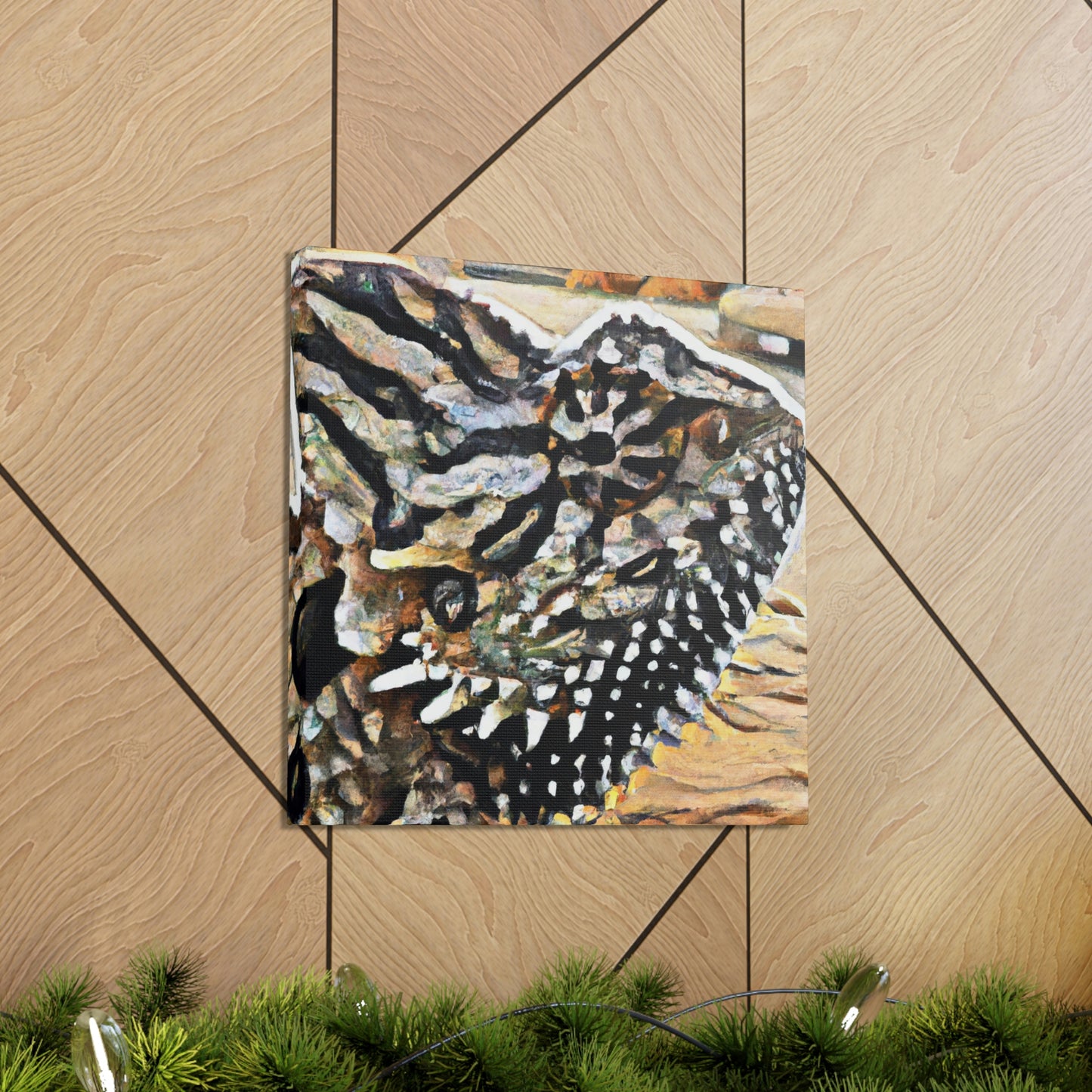 Horned Lizard Radiance - Canvas