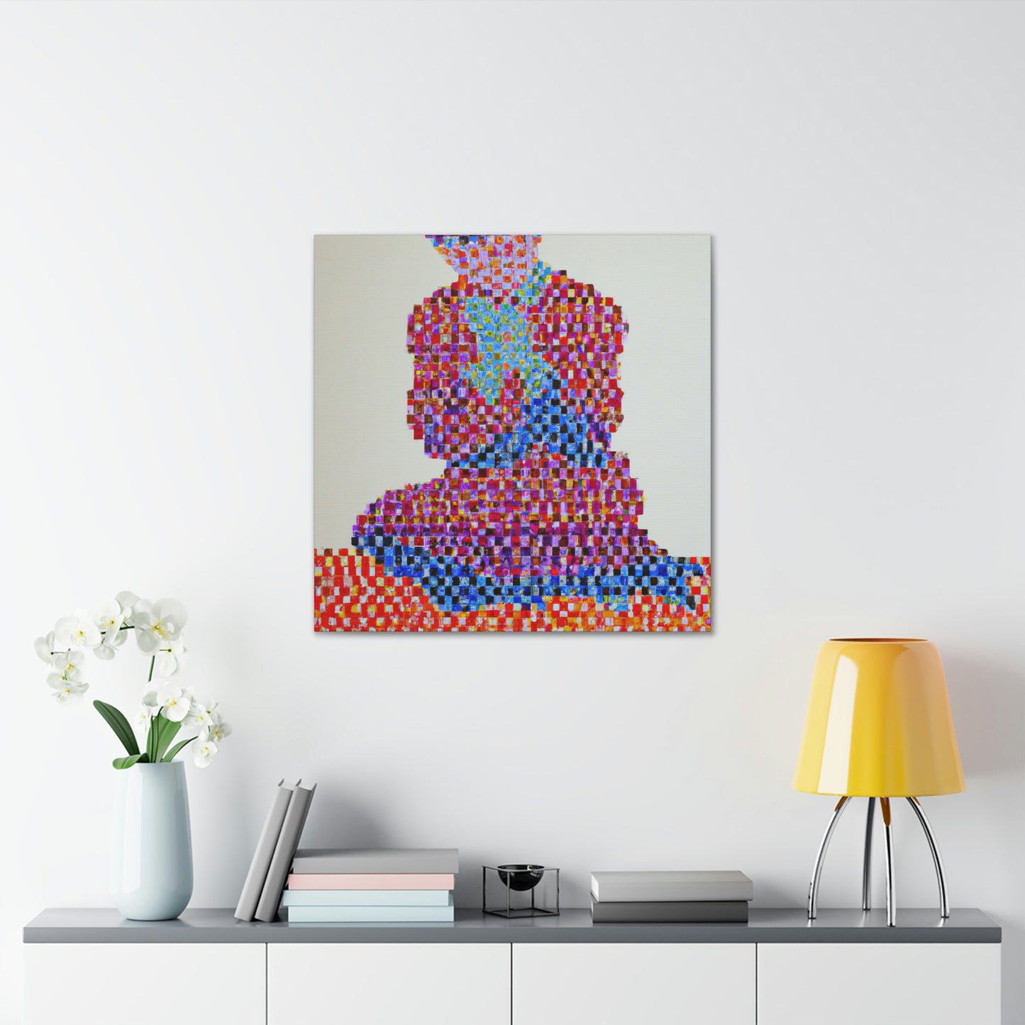 Minimalism Pointillisme - Canvas