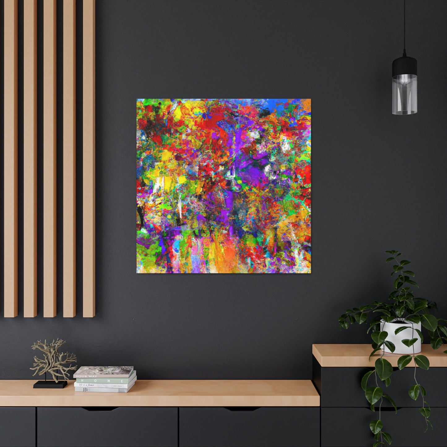 Divine Turbulent Serenity - Canvas