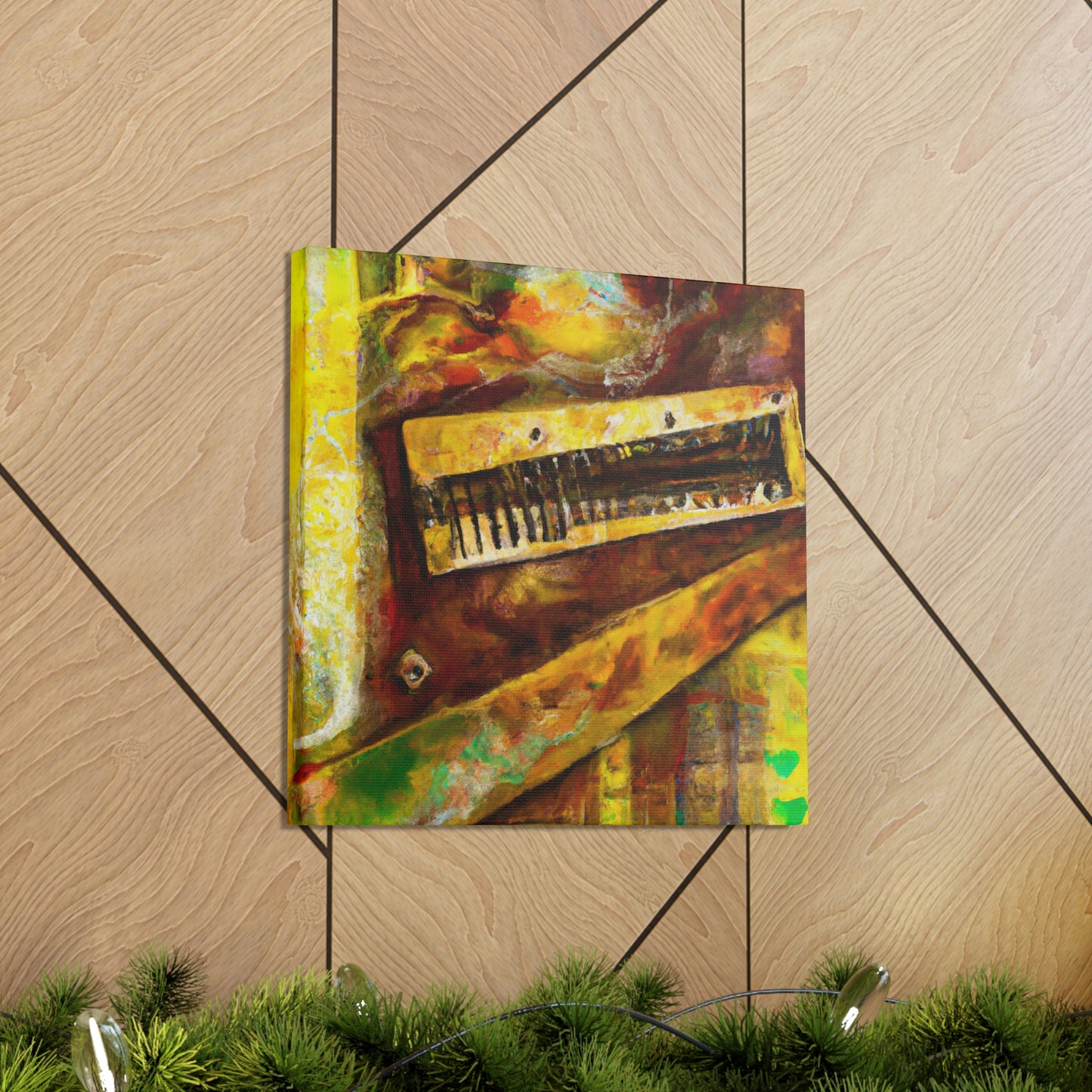 Harmonica Melody Music - Canvas